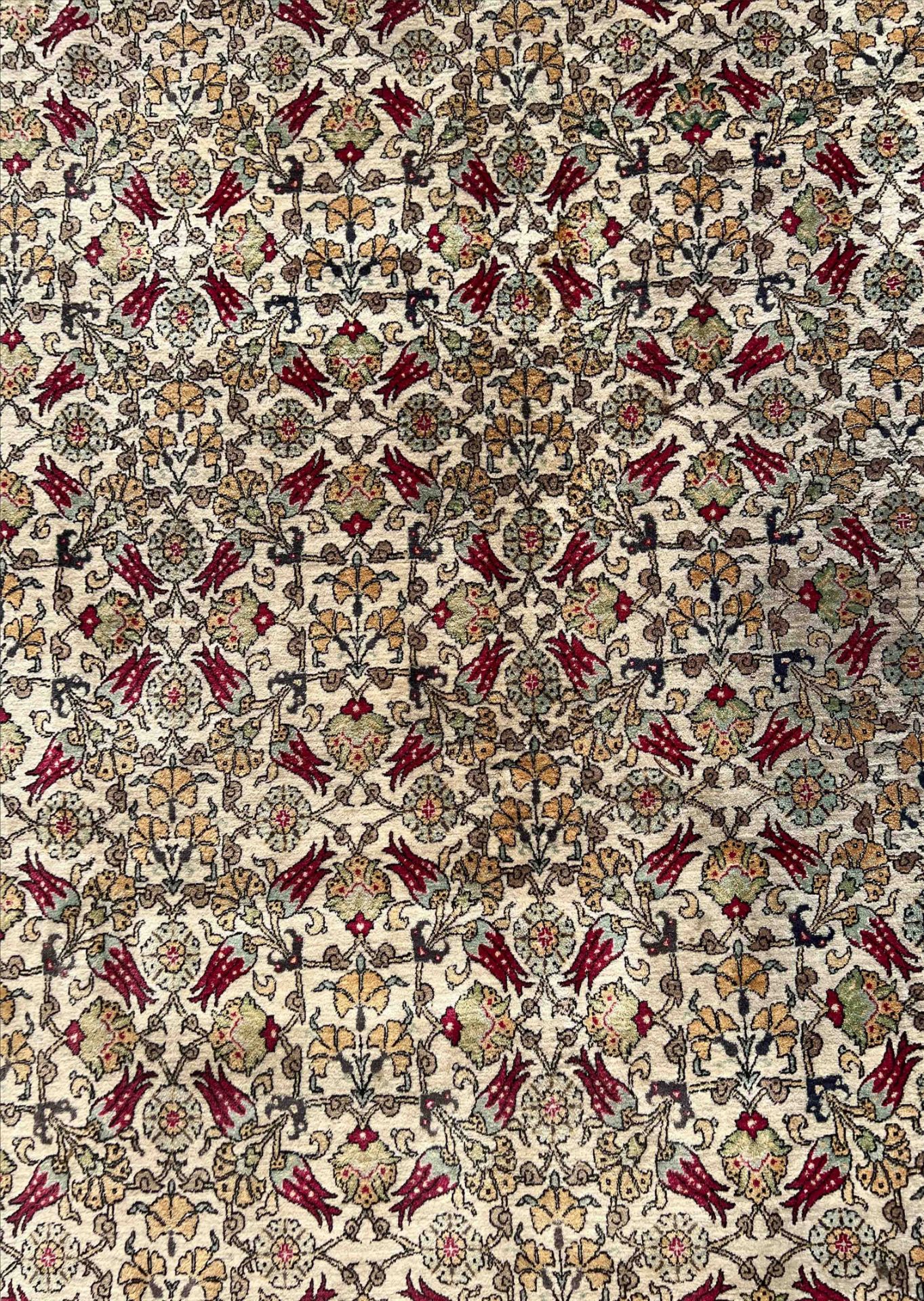 Hereke. Oriental carpet. - Image 6 of 16