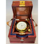 Russian marine chronometer. POLET. Circa 1960.