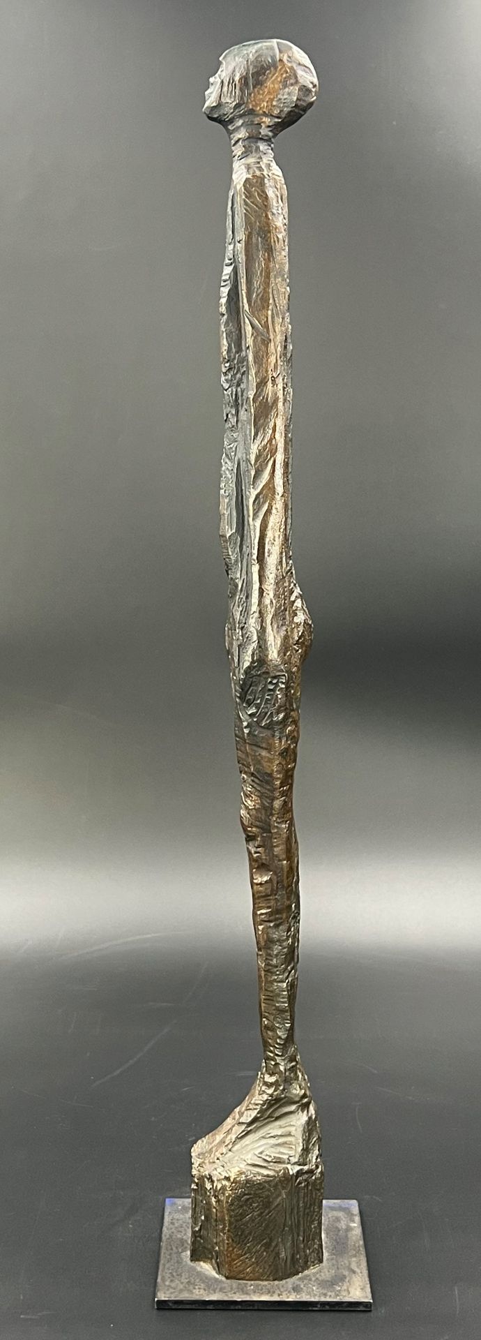 Walter SCHEMBS (1956). Bronze. "Small stele". - Image 3 of 10