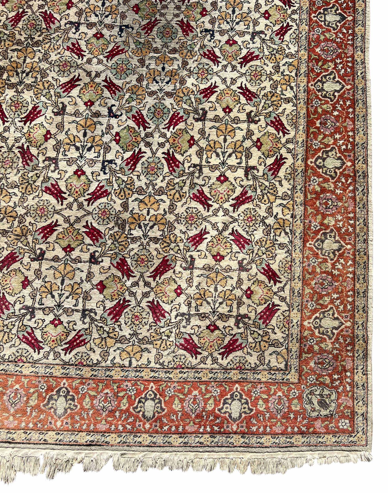Hereke. Oriental carpet. - Image 10 of 16
