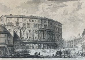 Giovanni Battista PIRANESI (1720 - 1778). "Teatro di Marcello".
