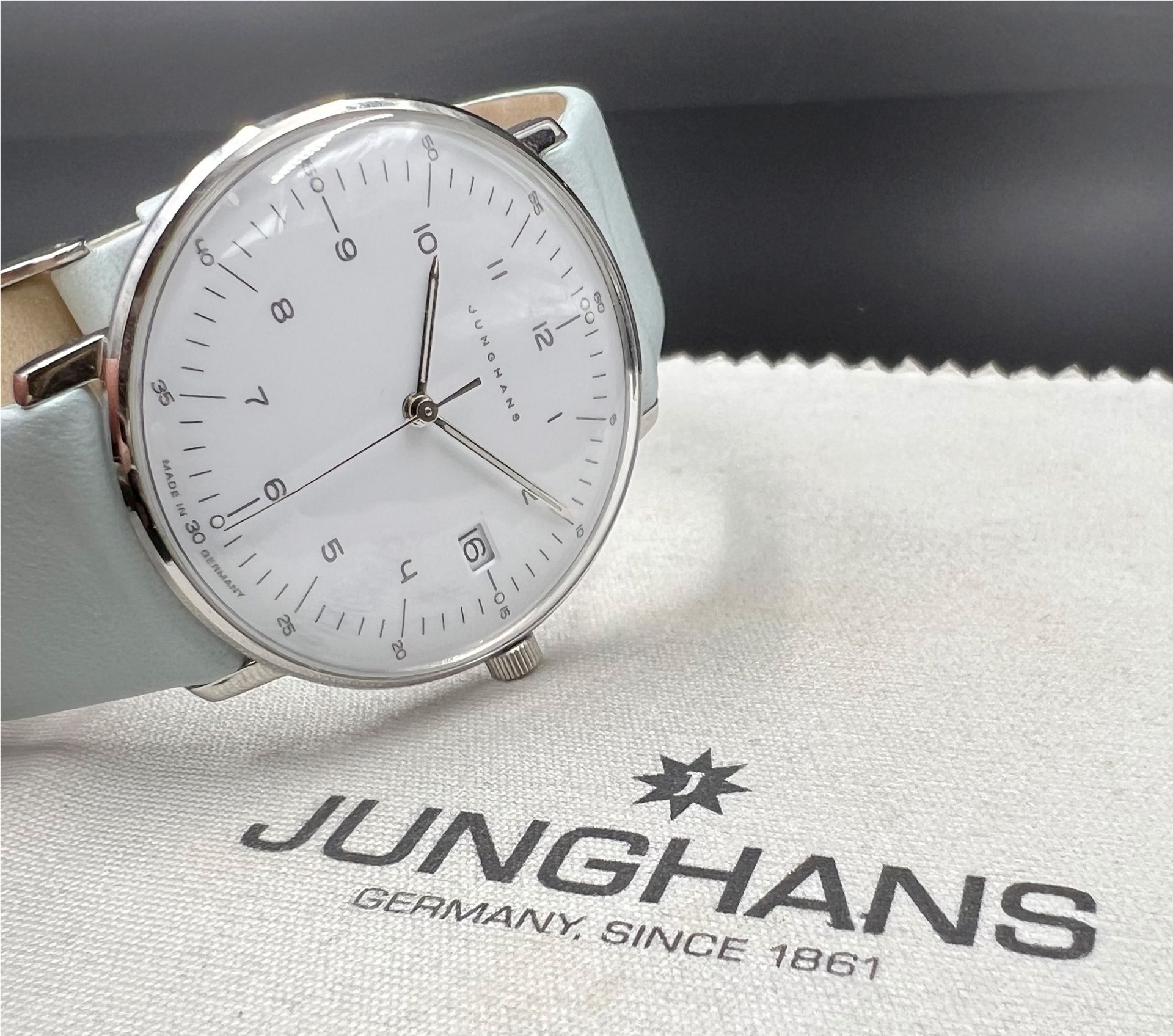 Ladies' wristwatch JUNGHANS Max Bill. Ref. 047/4254.00. No. 00109. - Image 3 of 12