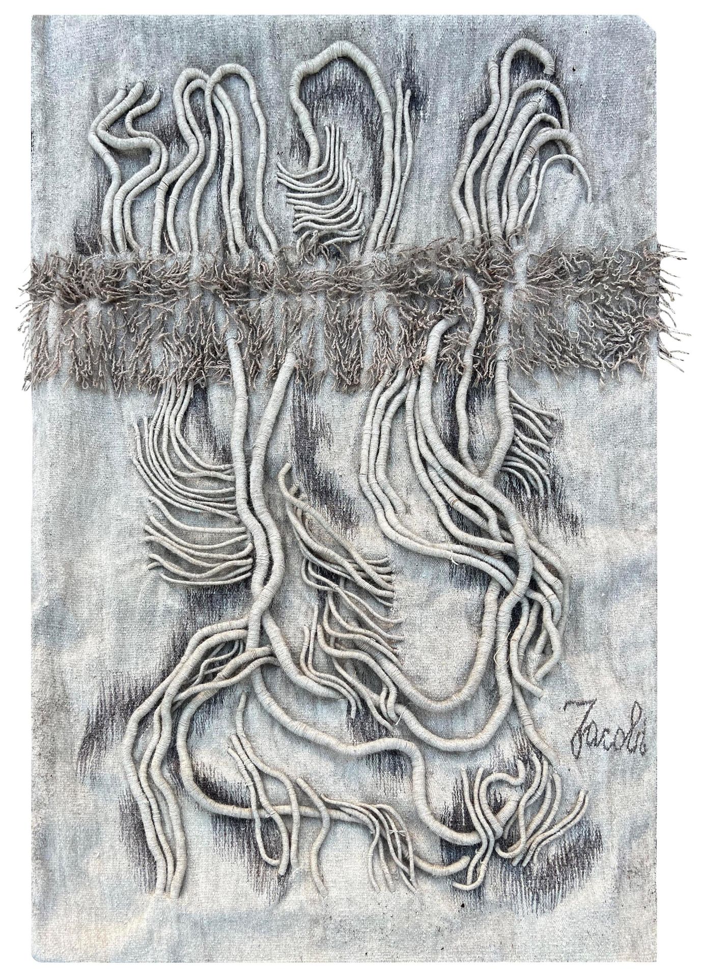 Ritzi & Peter JACOBI (XX - XXI). Tapestry. Textile wall hanging. Design. 1970s.