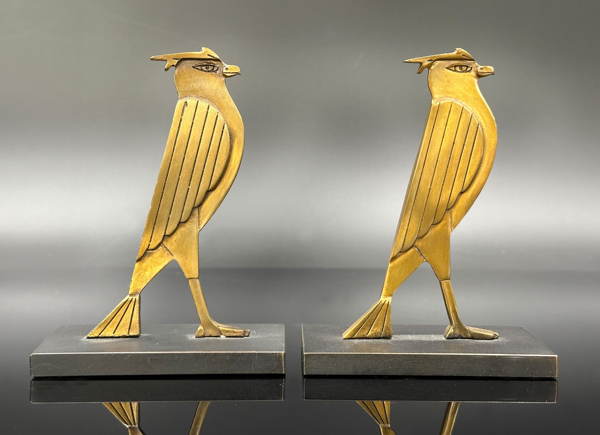 Paul WUNDERLICH (1927 - 2010). 2 bronzes. "Maltese Falcon". - Image 4 of 8