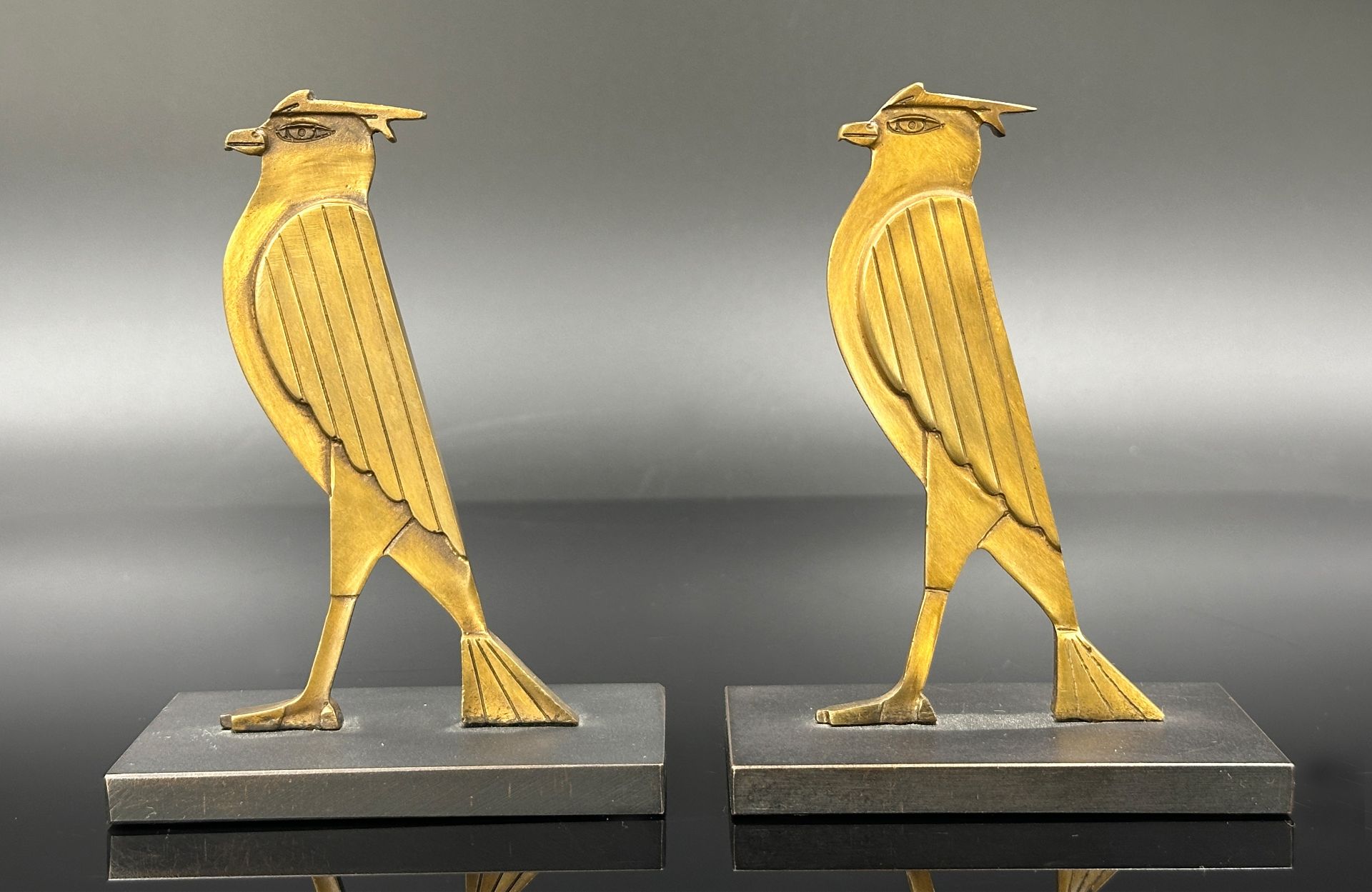 Paul WUNDERLICH (1927 - 2010). 2 bronzes. "Maltese Falcon". - Image 2 of 8