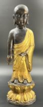 Buddha. Bronze figure. China. Around 1950.