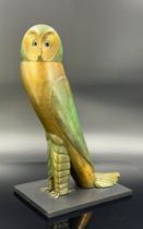 Paul WUNDERLICH (1927 - 2010). Bronze. "Owl".
