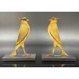 Paul WUNDERLICH (1927 - 2010). 2 bronzes. "Maltese Falcon".