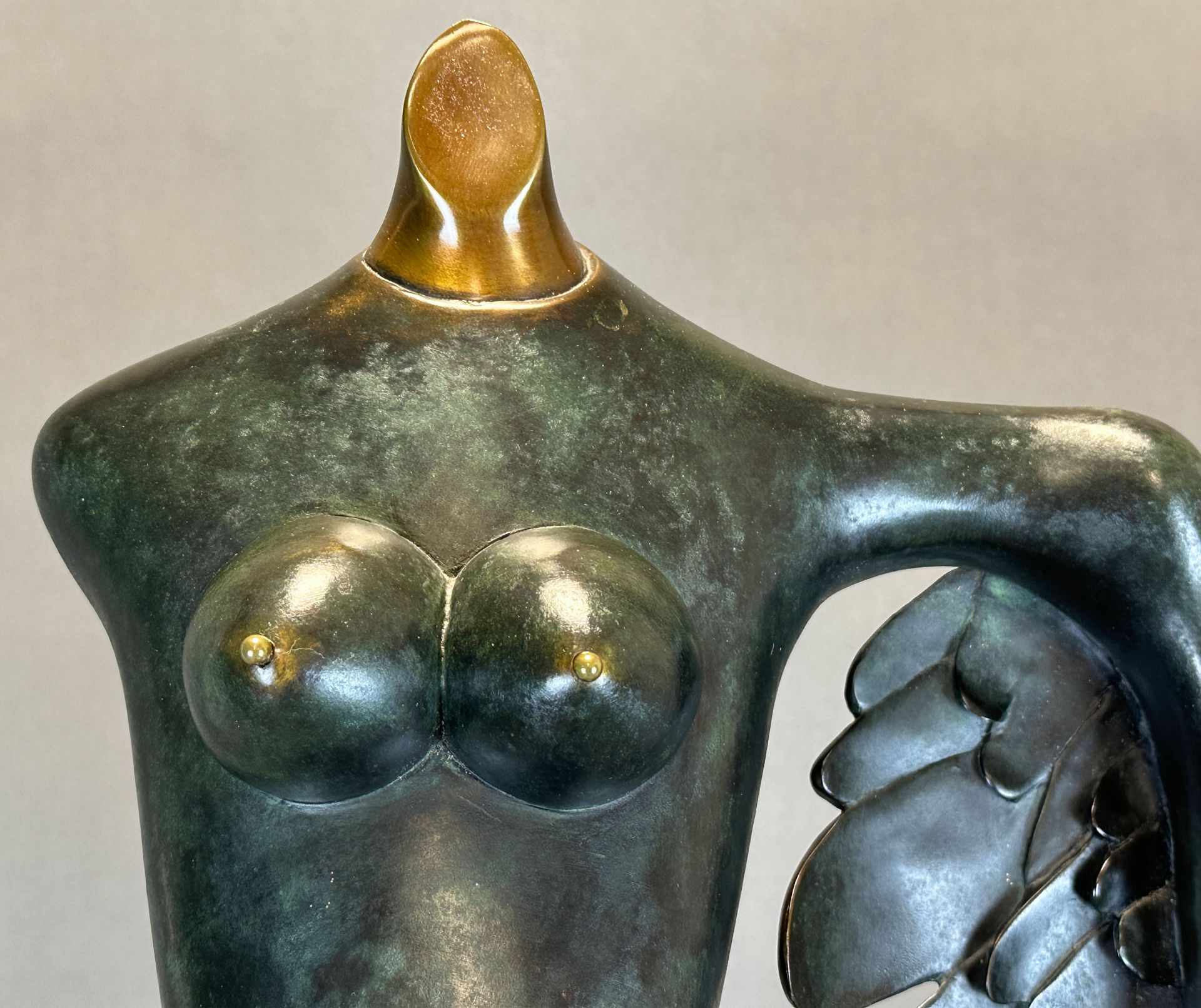Paul WUNDERLICH (1927 - 2010). Bronze. "Large Nike". - Image 6 of 10