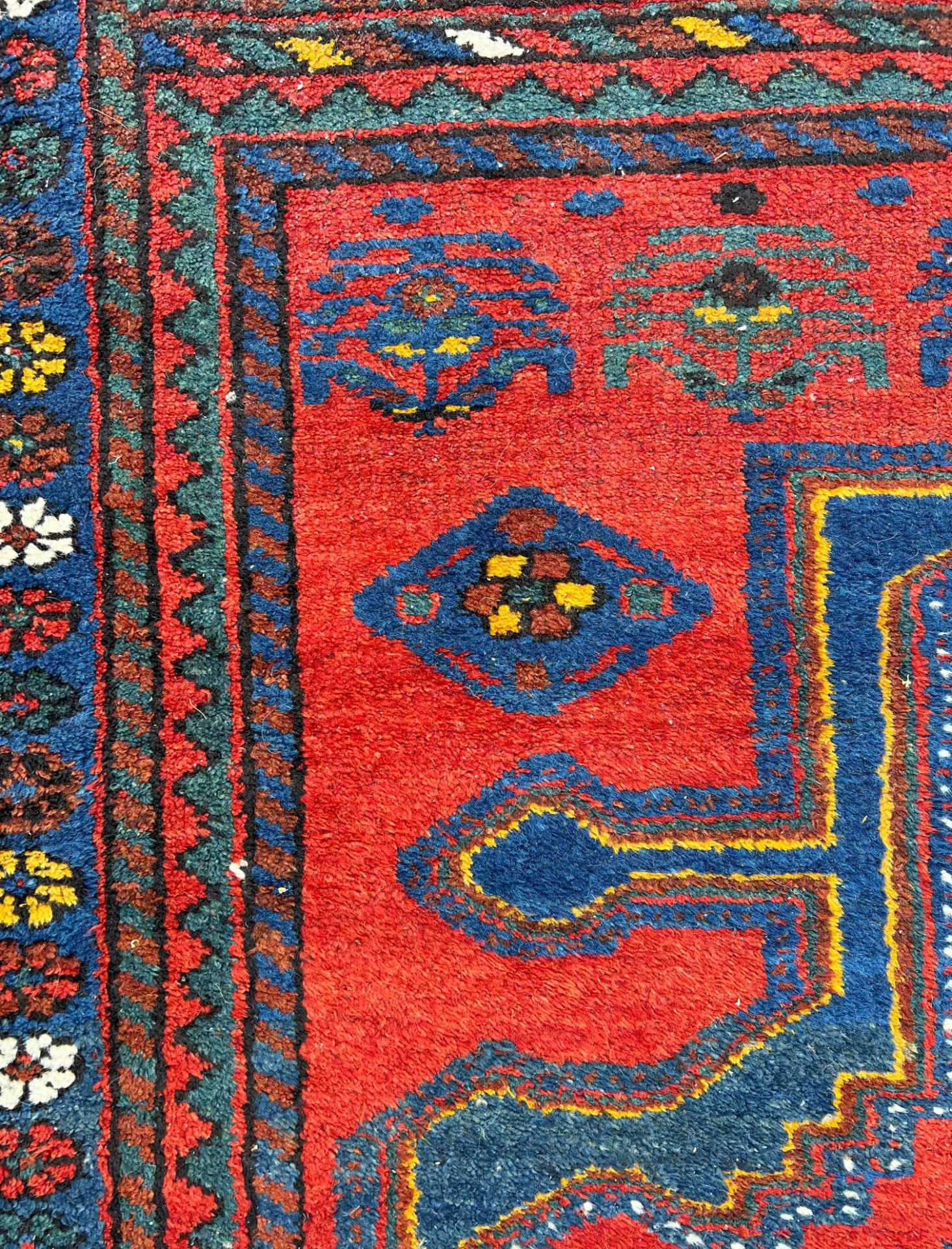 Village rug. Around 1910. - Image 4 of 9