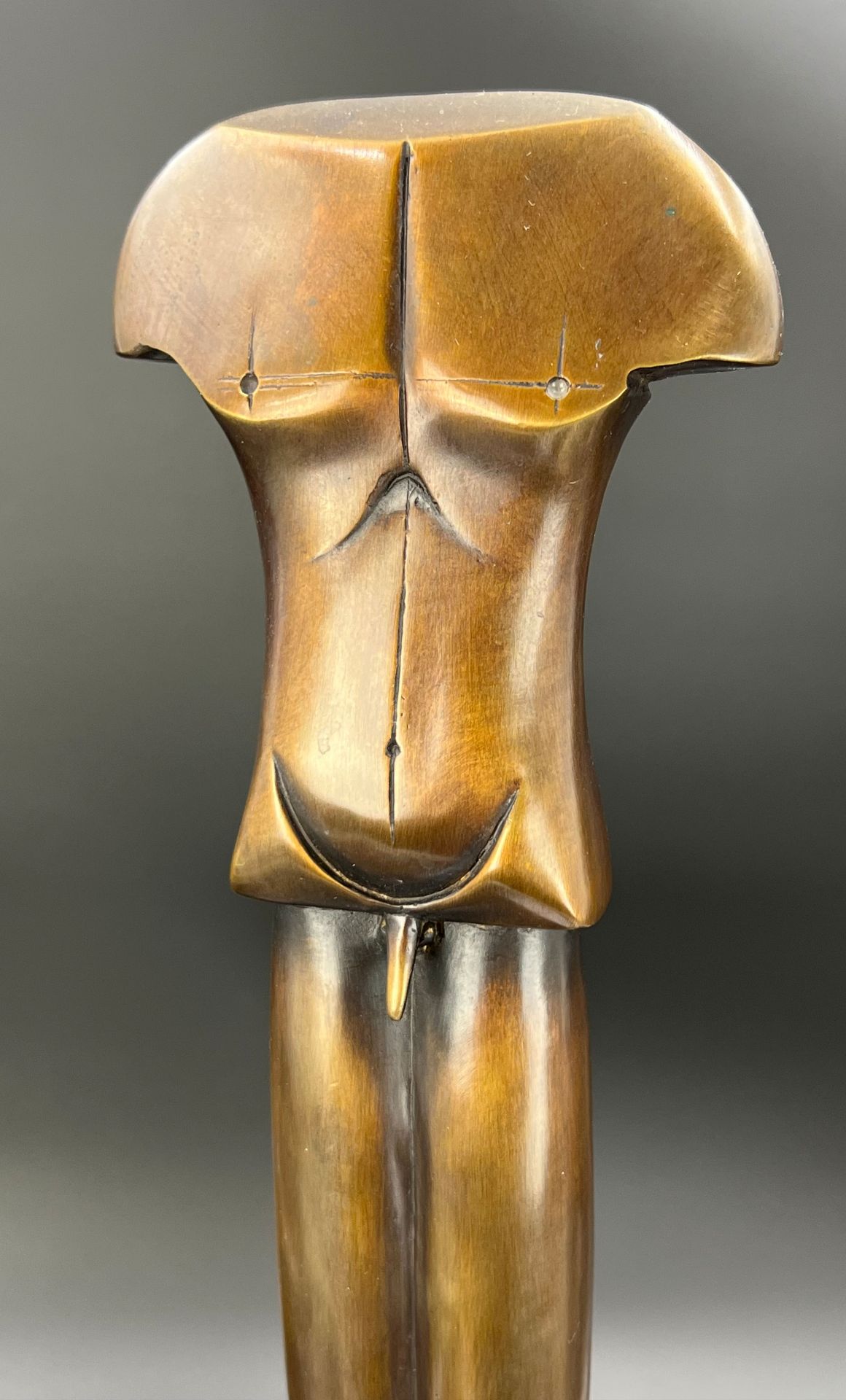 Paul WUNDERLICH (1927 - 2010). Bronze. "Liaison". Man. - Image 6 of 7