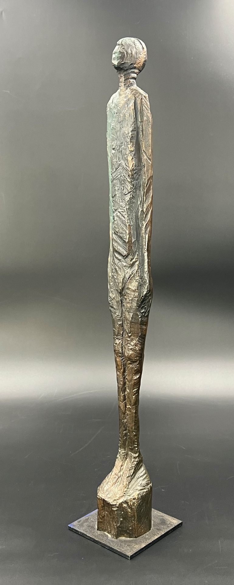 Walter SCHEMBS (1956). Bronze. "Small stele". - Image 2 of 10