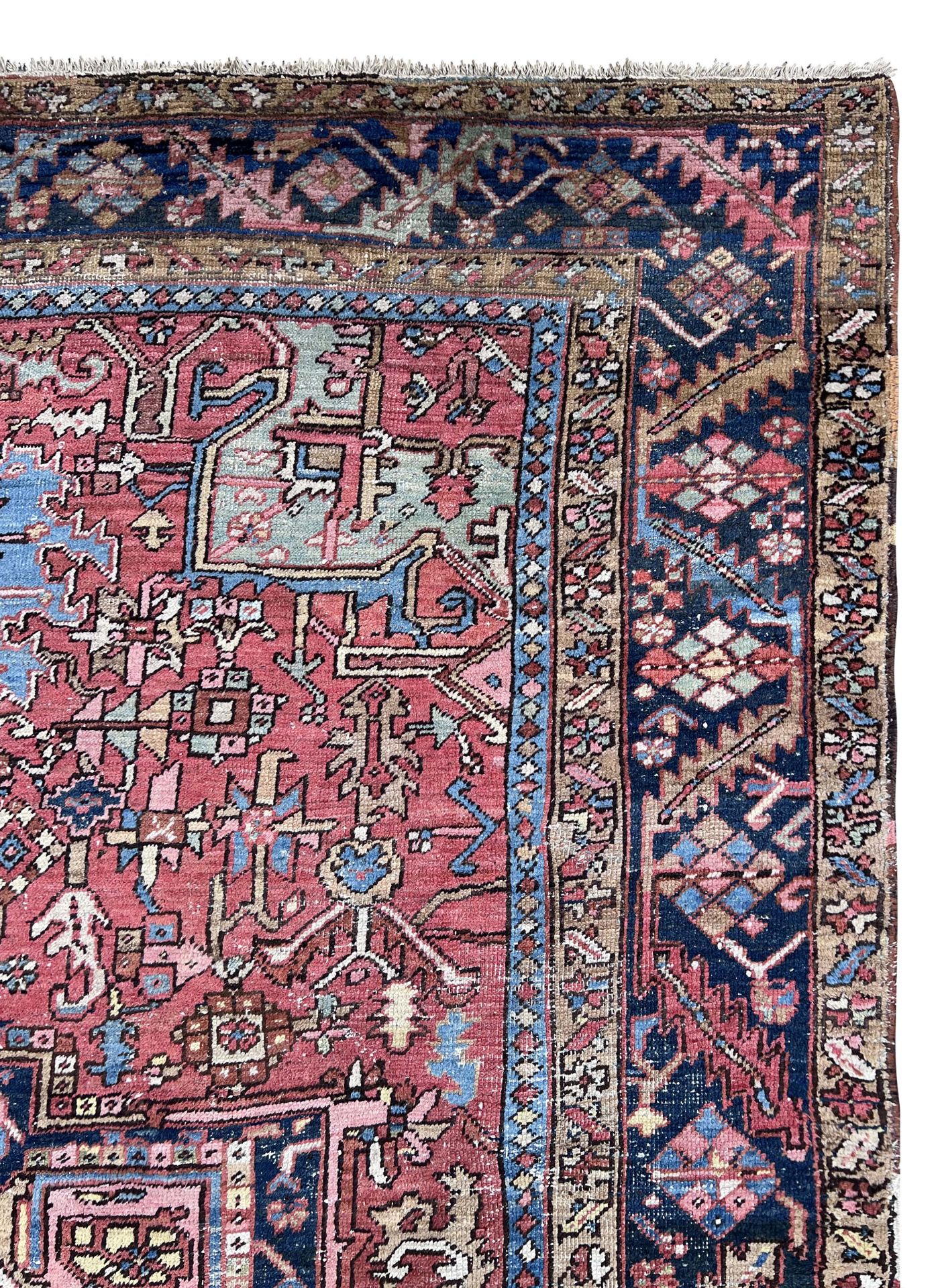 Heriz. Oriental carpet. Around 1900. - Image 4 of 17