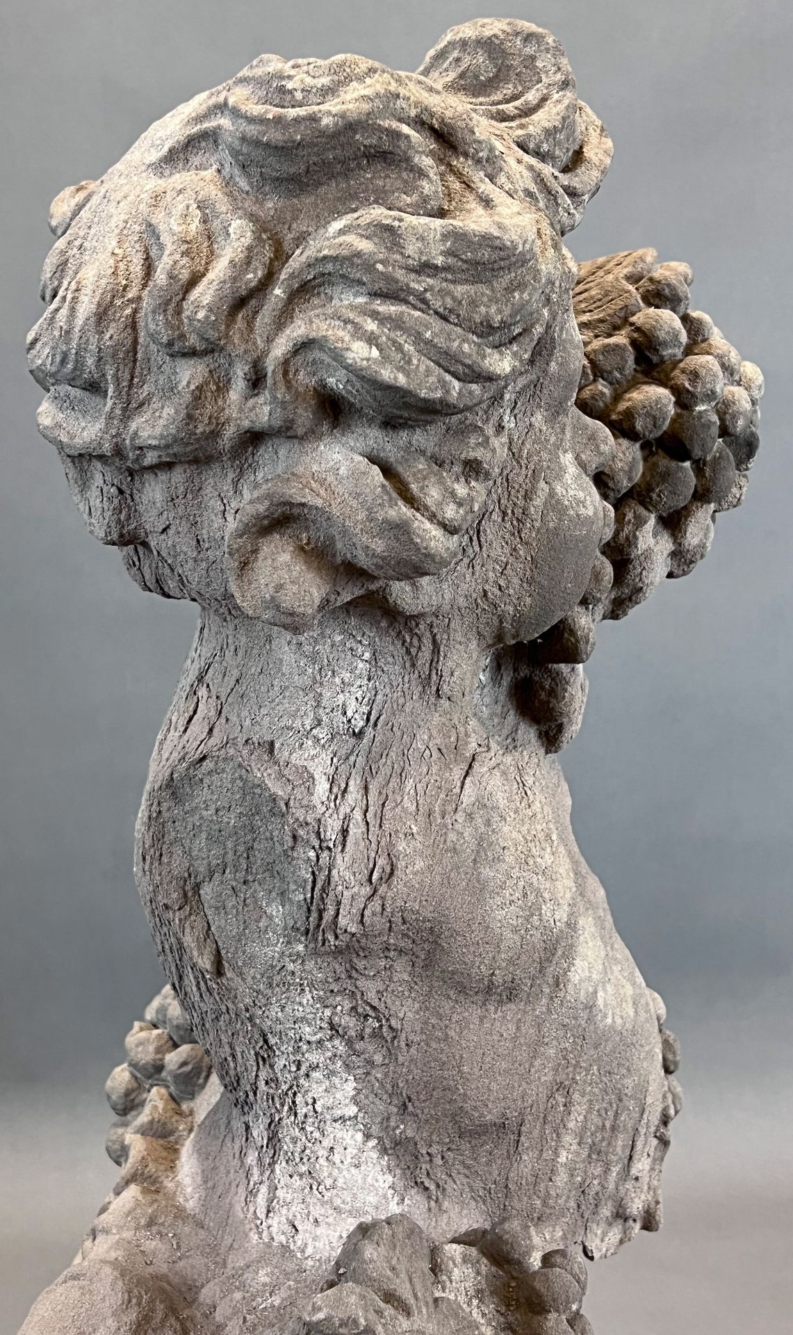 Ferdinand DIETZ  (1708 - 1777) zugeschrieben. Skulptur. Bacchus mit Weintrauben. - Bild 6 aus 15