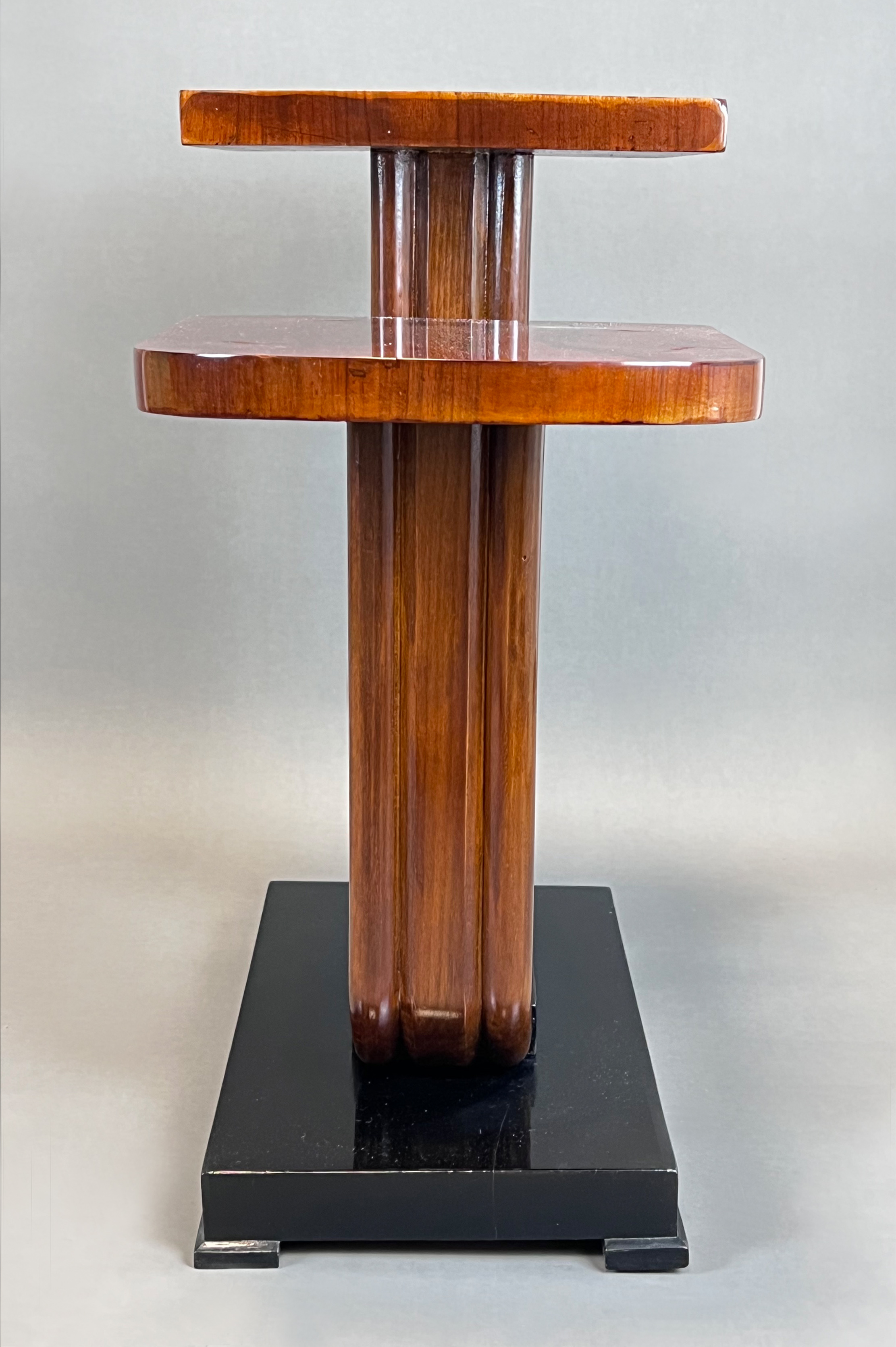 Two-tier side table. France. Art deco. - Image 5 of 15
