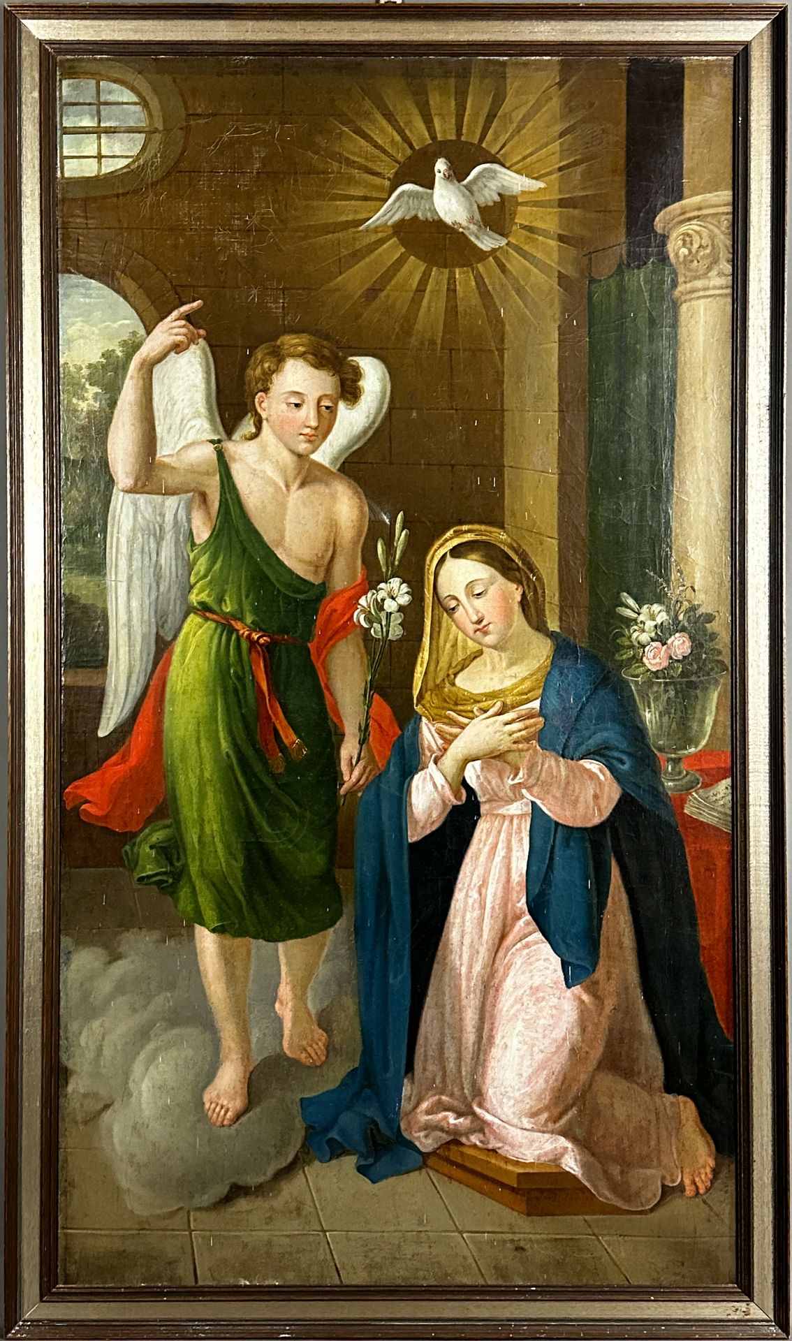 UNSIGNED (XIX). Annunciation to Mary. Italy. - Image 2 of 20