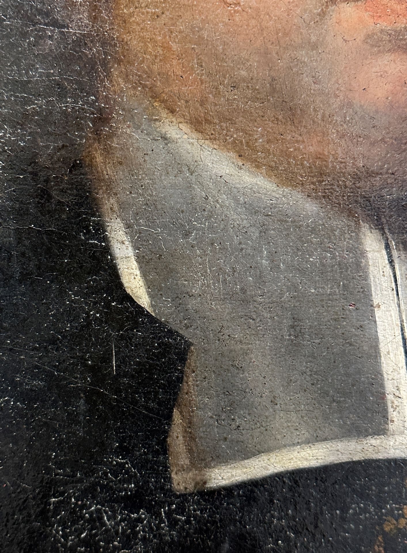 UNSIGNIERT (XVIII). Portrait eines Herren mit Beffchen. 17. Jahrhundert. - Bild 8 aus 20