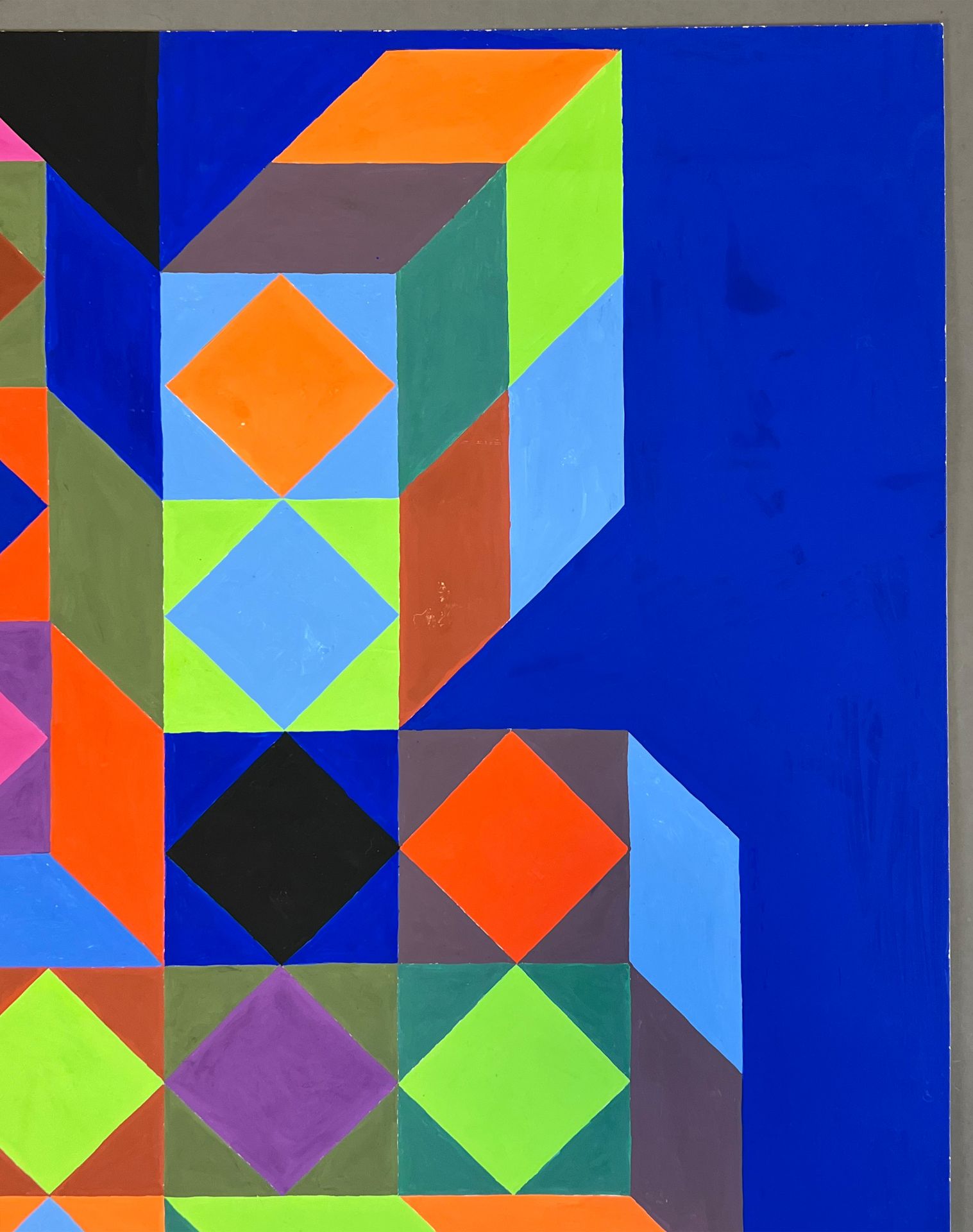 Victor VASARELY (1906 - 1997) zugeschrieben. "Composition". 1972. - Bild 4 aus 13