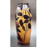 Vase. Paul NICOLAS (1875 - 1952). D'Argental. Art Nouveau. Around 1920.