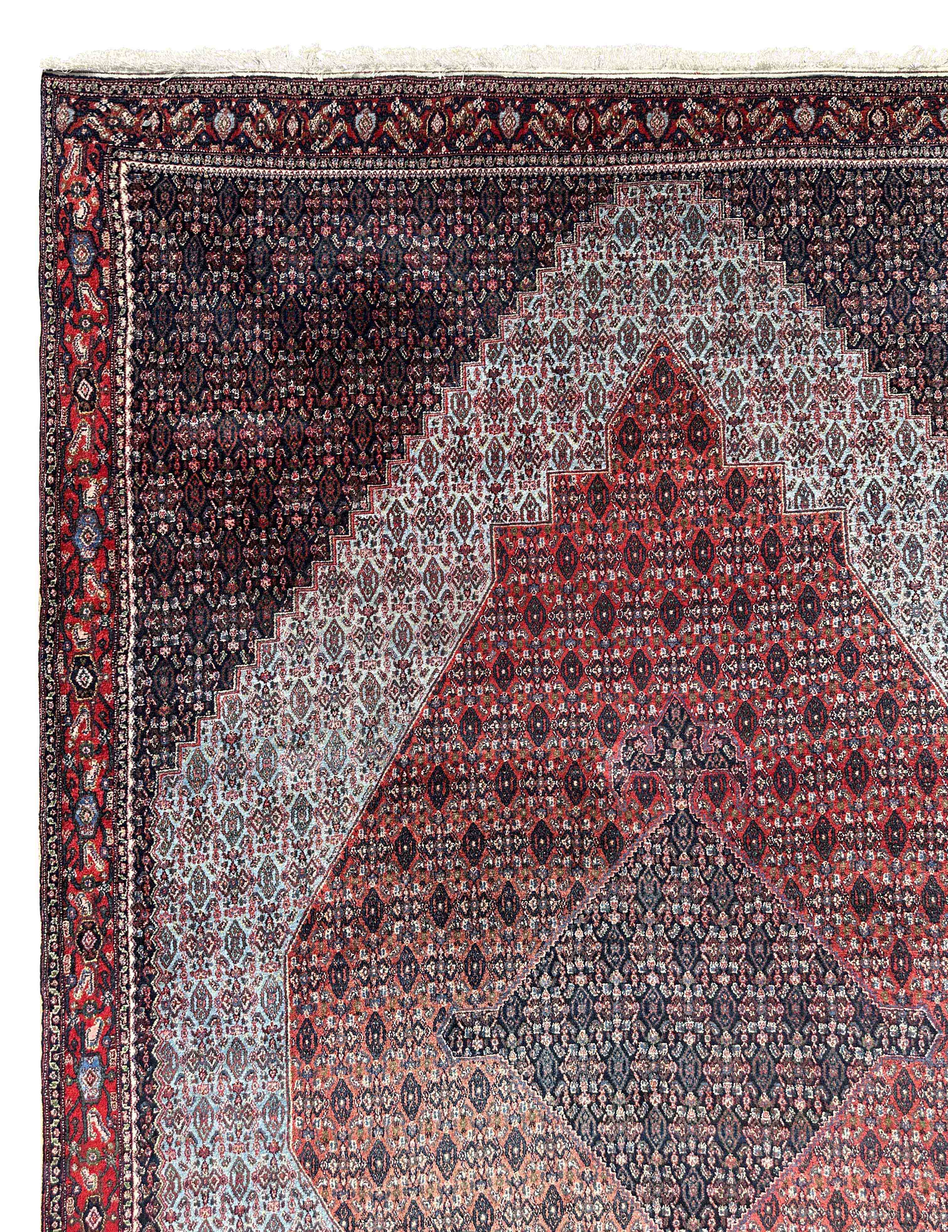 Senneh. Workshop carpet. Circa 1930. - Image 7 of 10