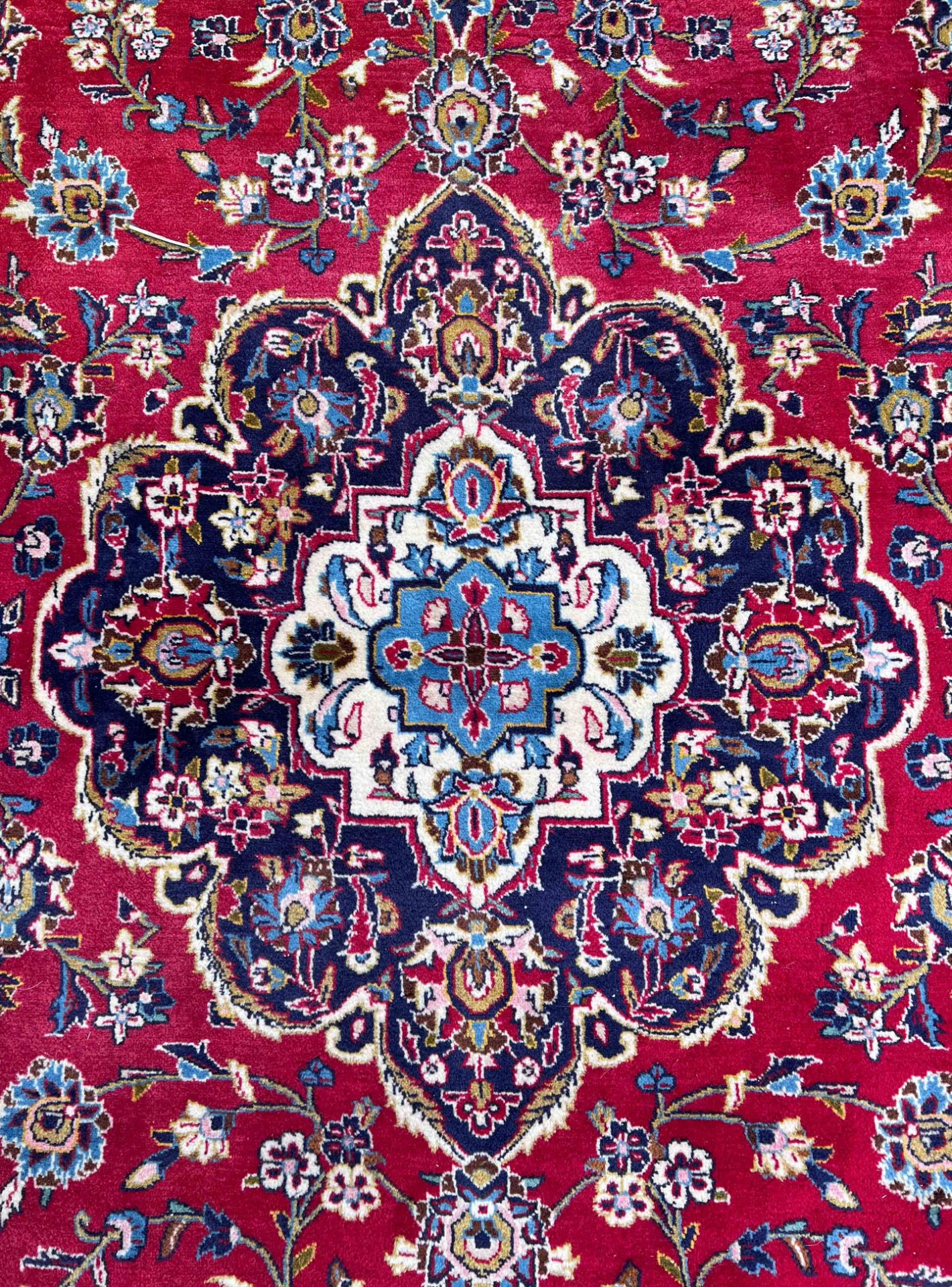 Large Keshan. Oriental carpet. Circa 1950. - Image 12 of 17