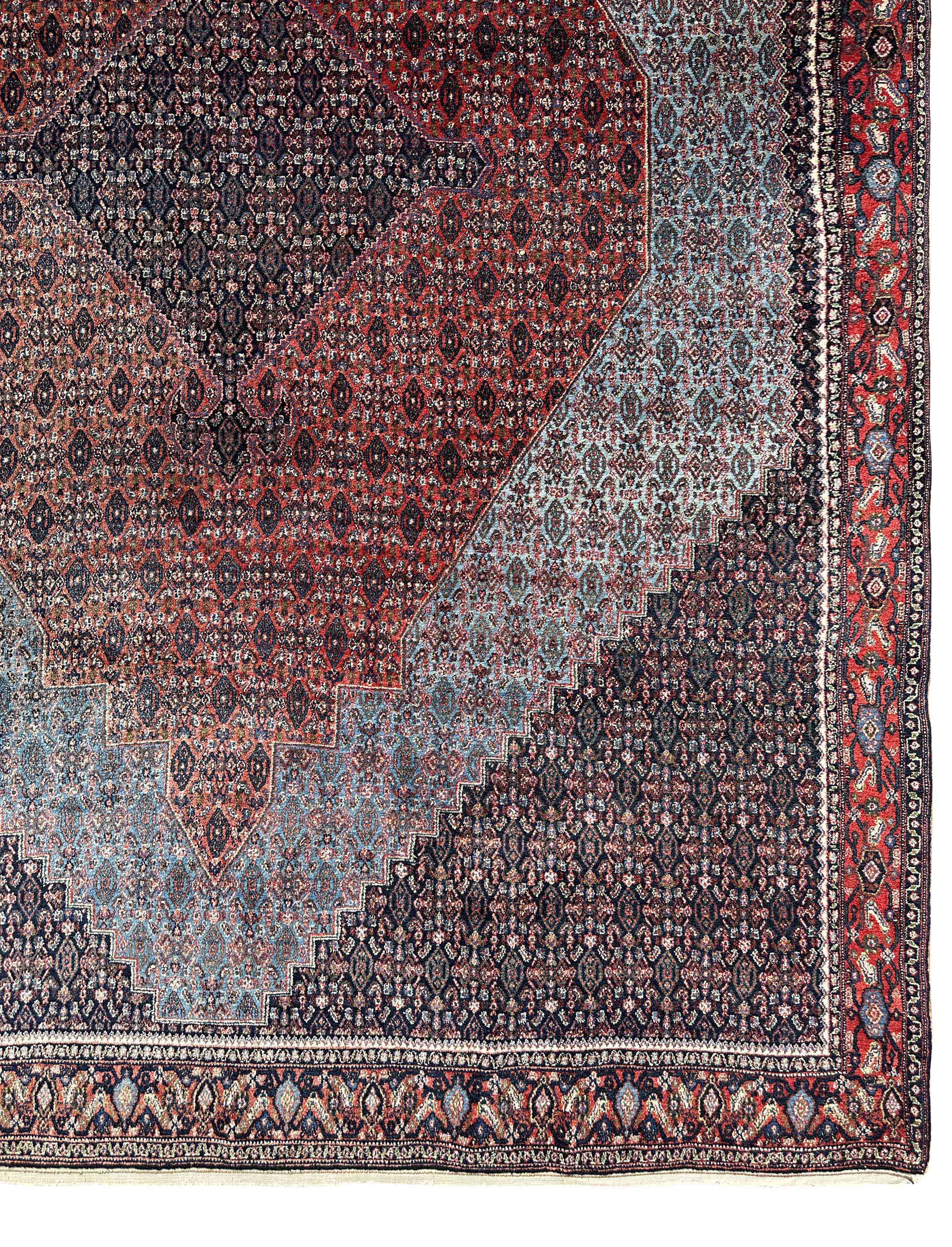 Senneh. Workshop carpet. Circa 1930. - Image 3 of 10