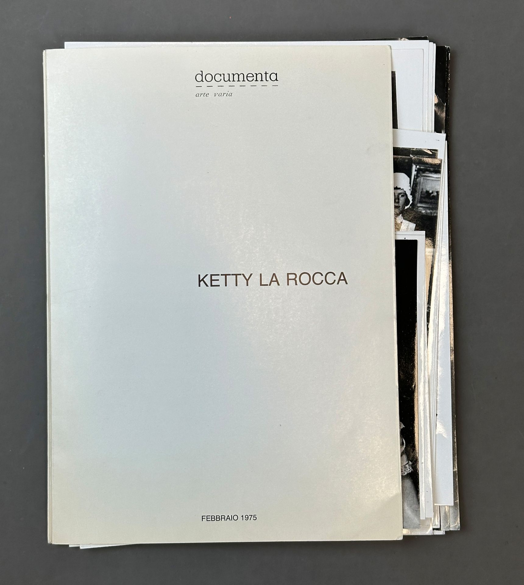 Ketty LA ROCCA (1938 - 1976). Photographs. Exhibition catalogue. documenta 1975. - Image 12 of 12