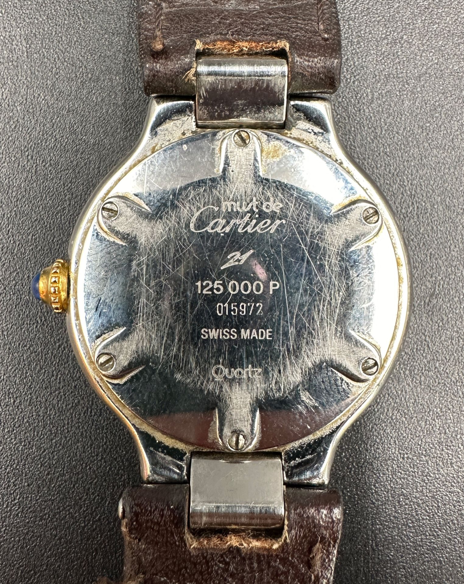 CARTIER Must de Cartier 21. ladies' wristwatch. Quartz. Paris. - Image 6 of 9