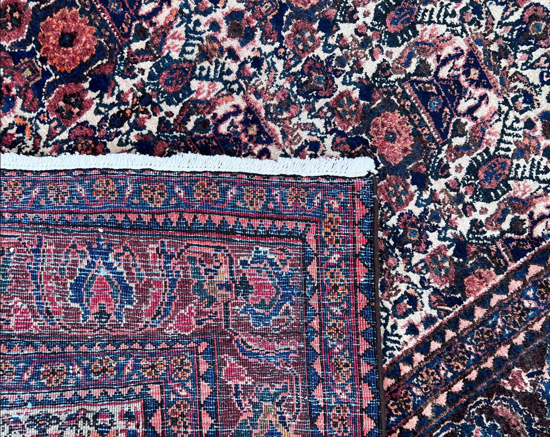 Abadeh with Zil-I-Sultan pattern. Fine. Mid 20th century. - Image 7 of 8