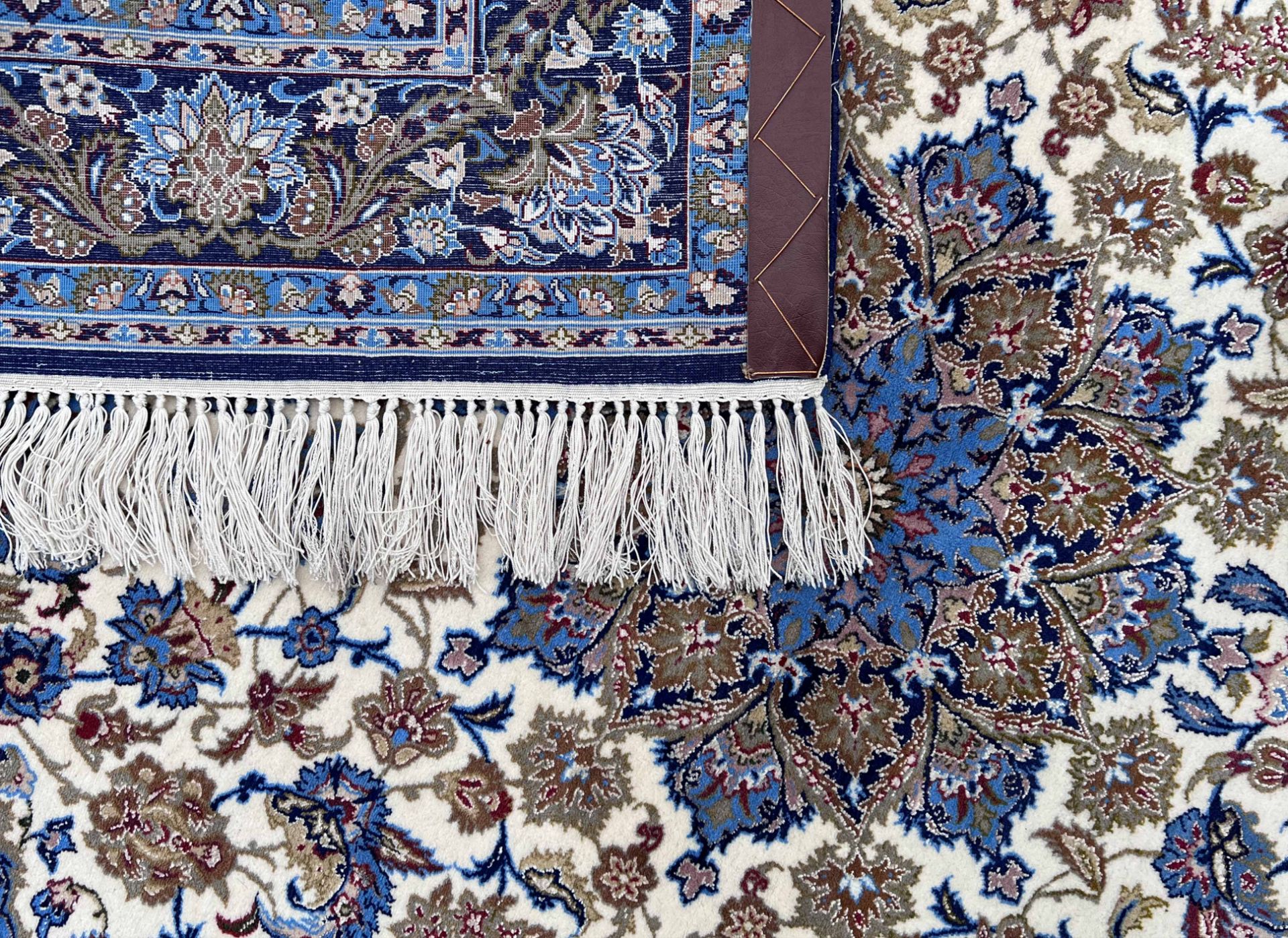 Isfahan. Oriental carpet. Circa 1970. - Image 8 of 9