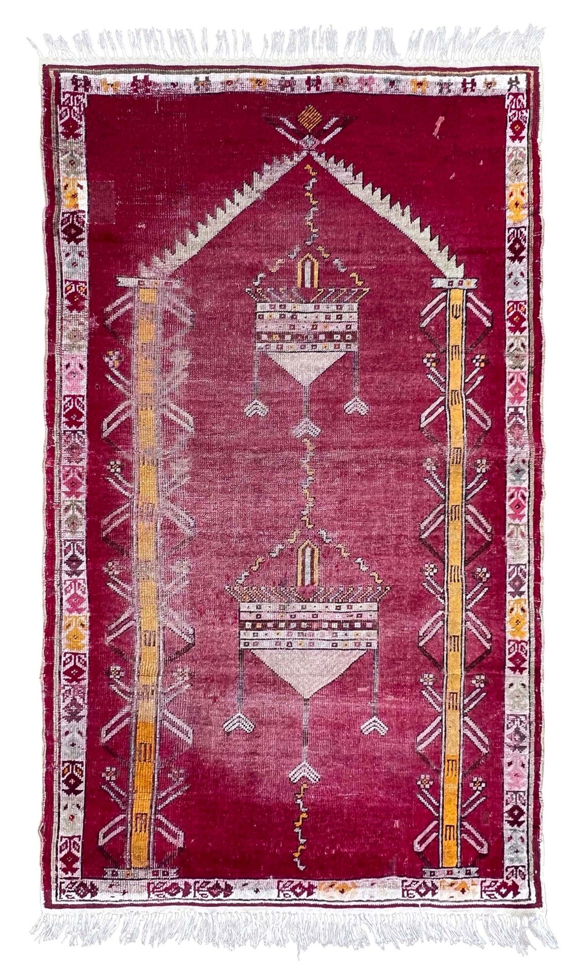 Two Anatolian village rugs. Circa 1910. - Image 2 of 18