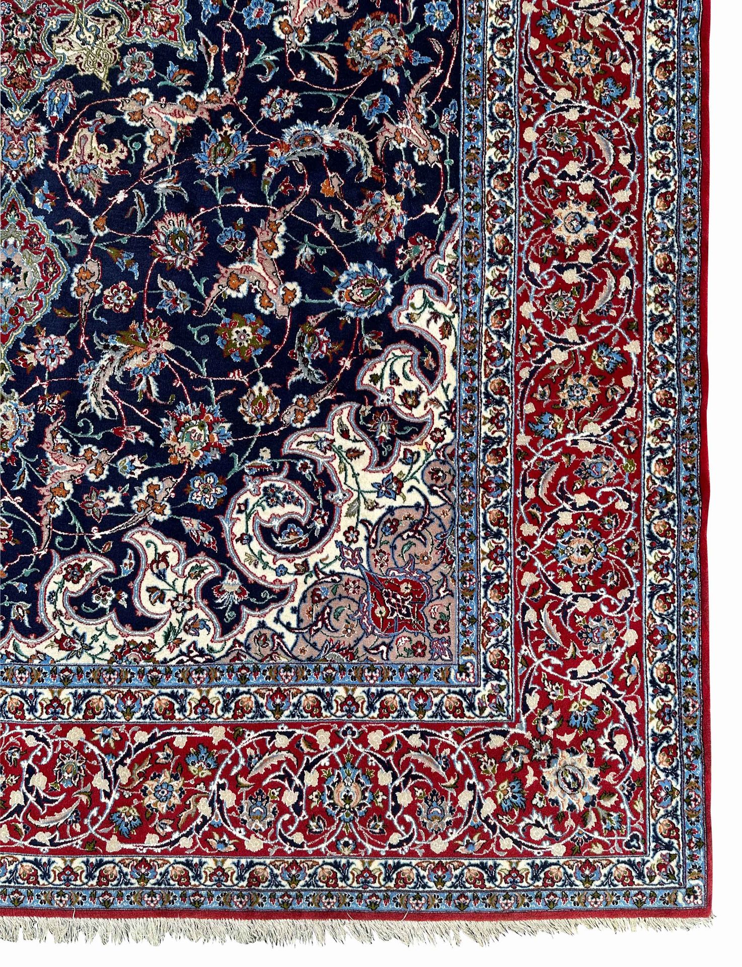 Isfahan. Oriental carpet. 20th century. - Image 4 of 13