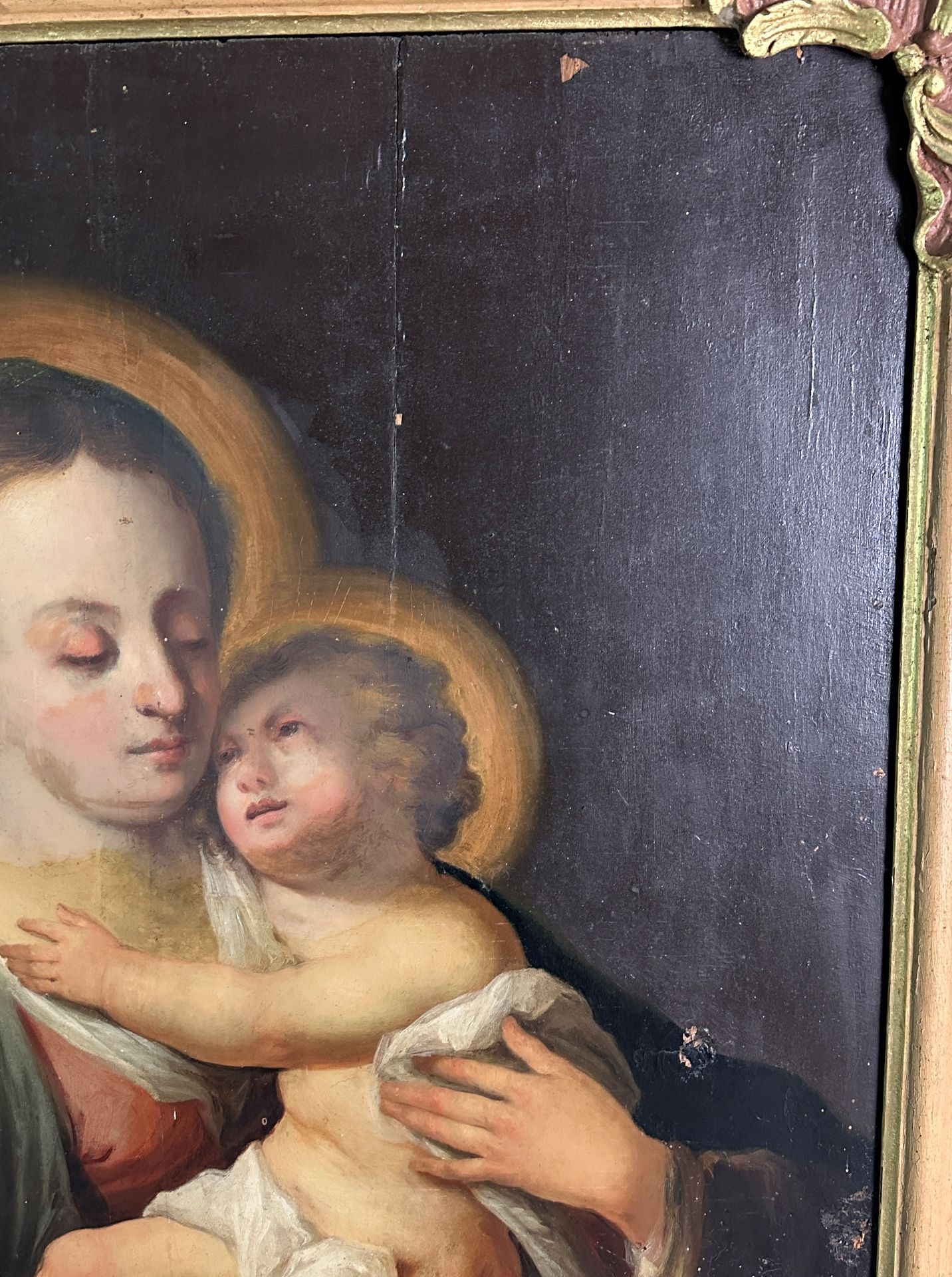 UNSIGNED (XIX). Madonna with Child Jesus. - Image 4 of 15