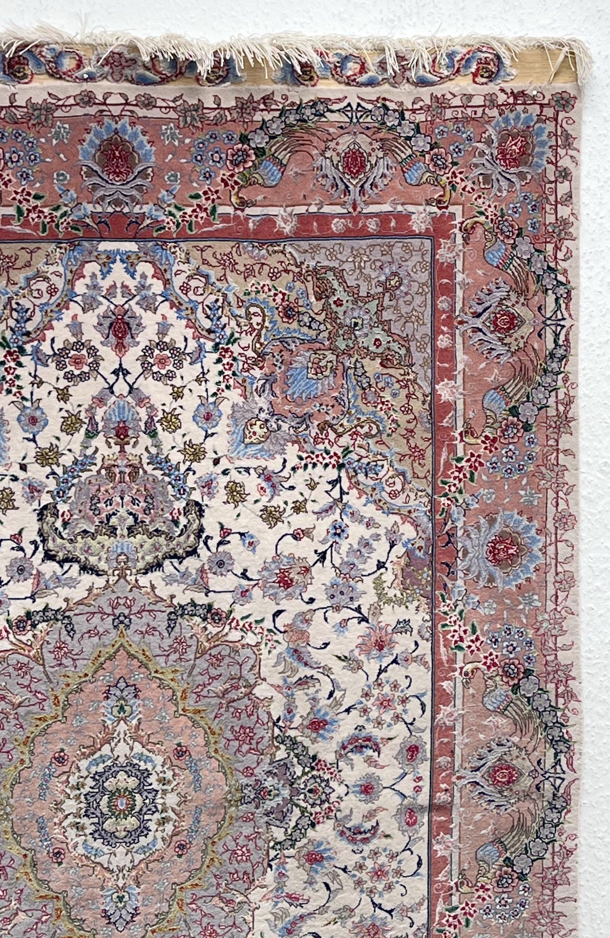 Tabriz. Fine carpet. Circa 1980. - Image 3 of 12
