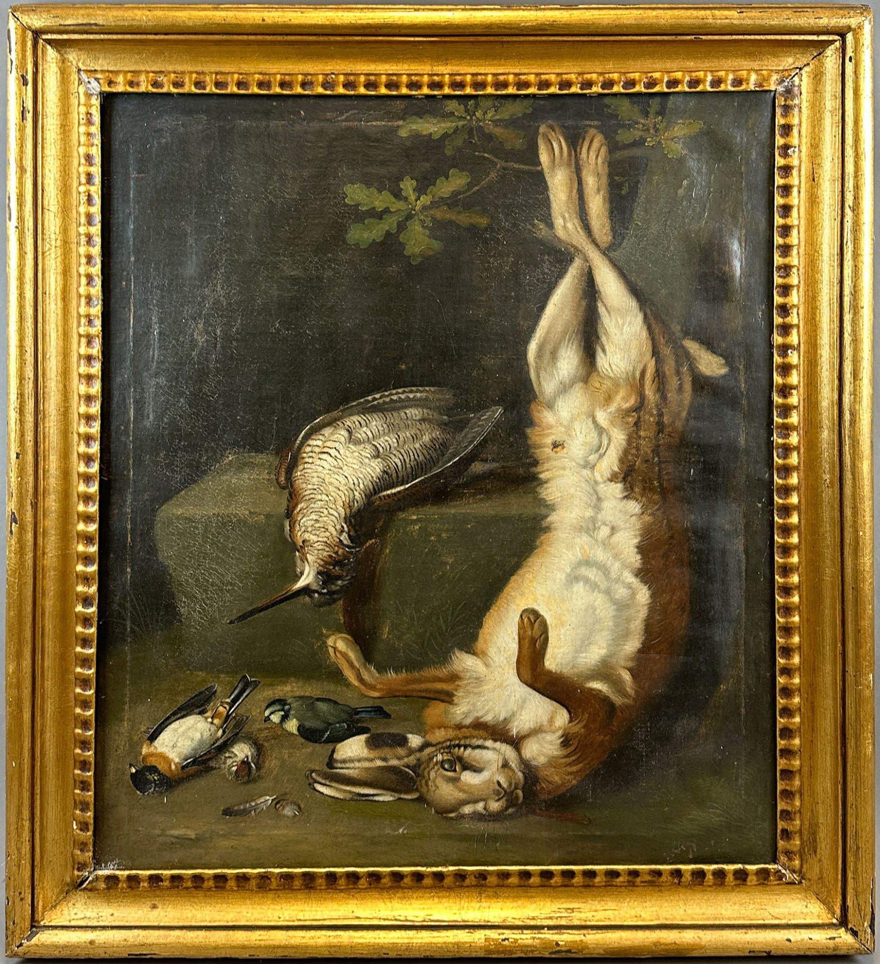 Jan WEENIX (1640/41 - 1719) in the manner of. Still life with dead hare and poultry. - Image 2 of 12