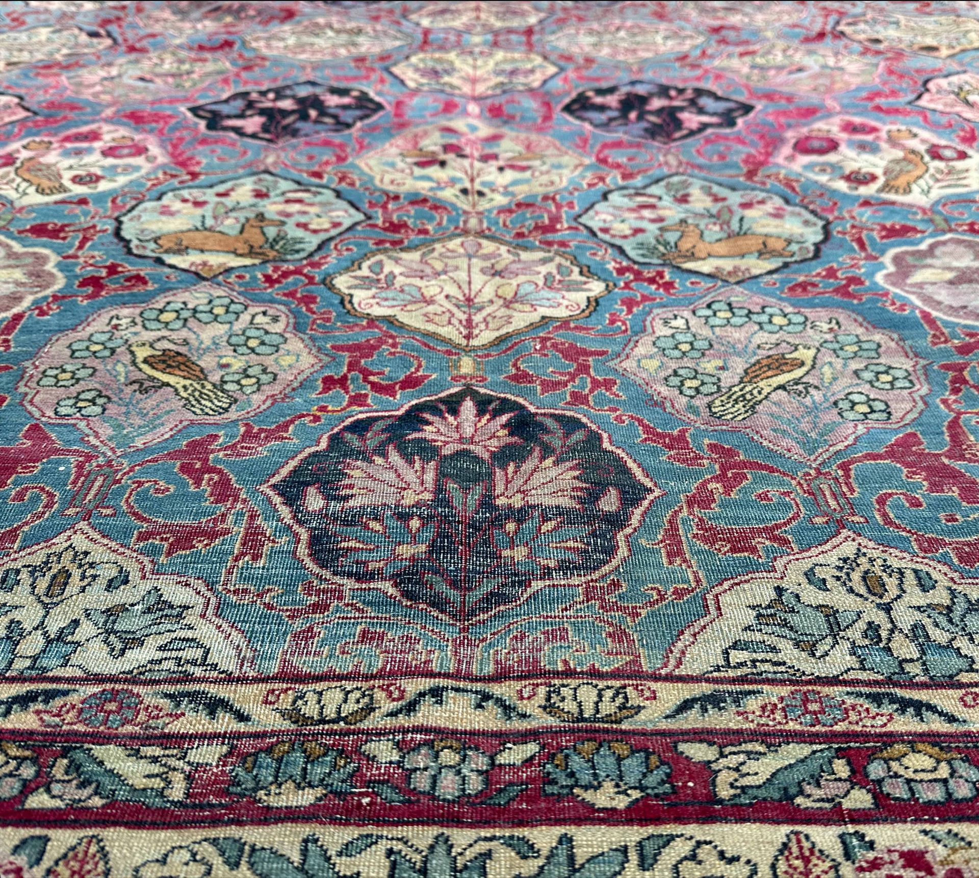 Kirman. Oriental carpet. Around 1900. - Image 9 of 10