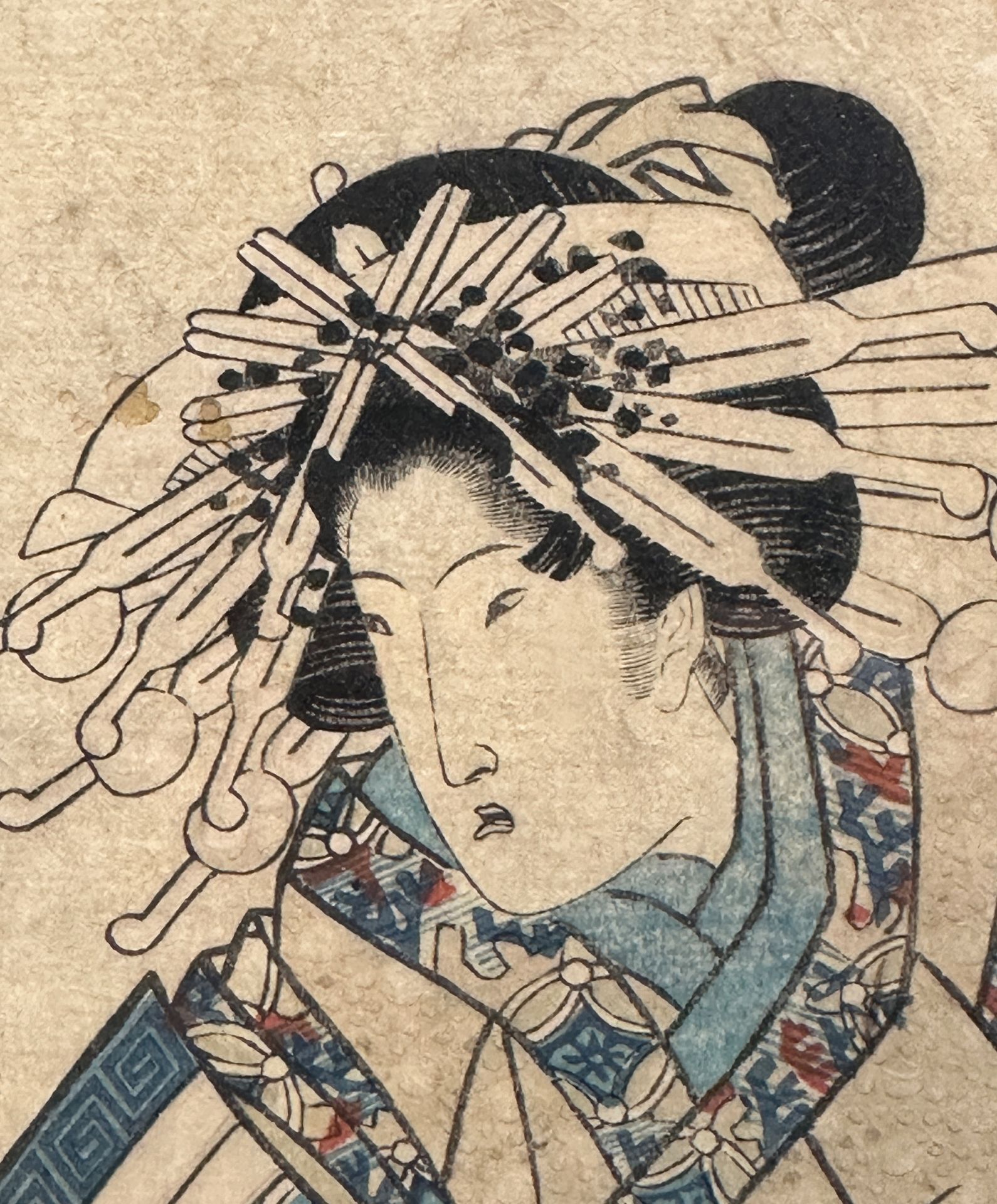 Keisai EISEN (1791 - 1848). Zwei Geishas. - Bild 8 aus 12