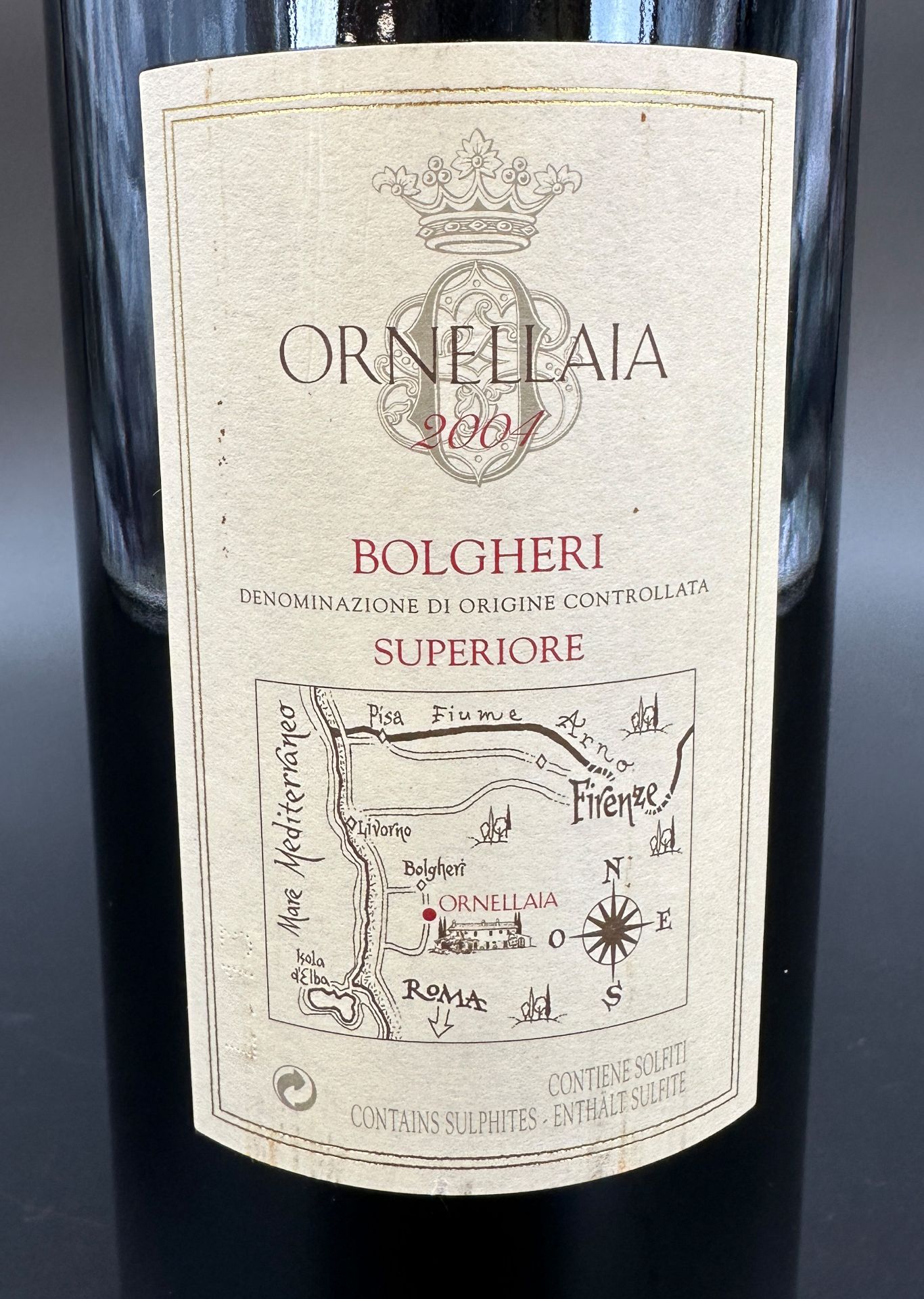 ORNELLAIA. 1 Flasche Rotwein. 2004. - Bild 4 aus 8