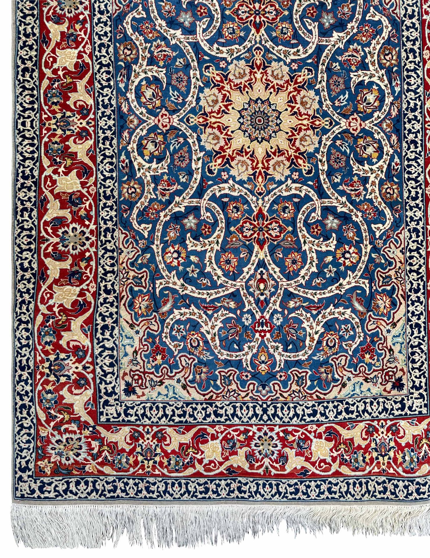 Isfahan. Oriental carpet. - Image 2 of 7