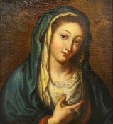 UNSIGNIERT (XVII - XVIII). Andachtsbild. Maria. Italien.