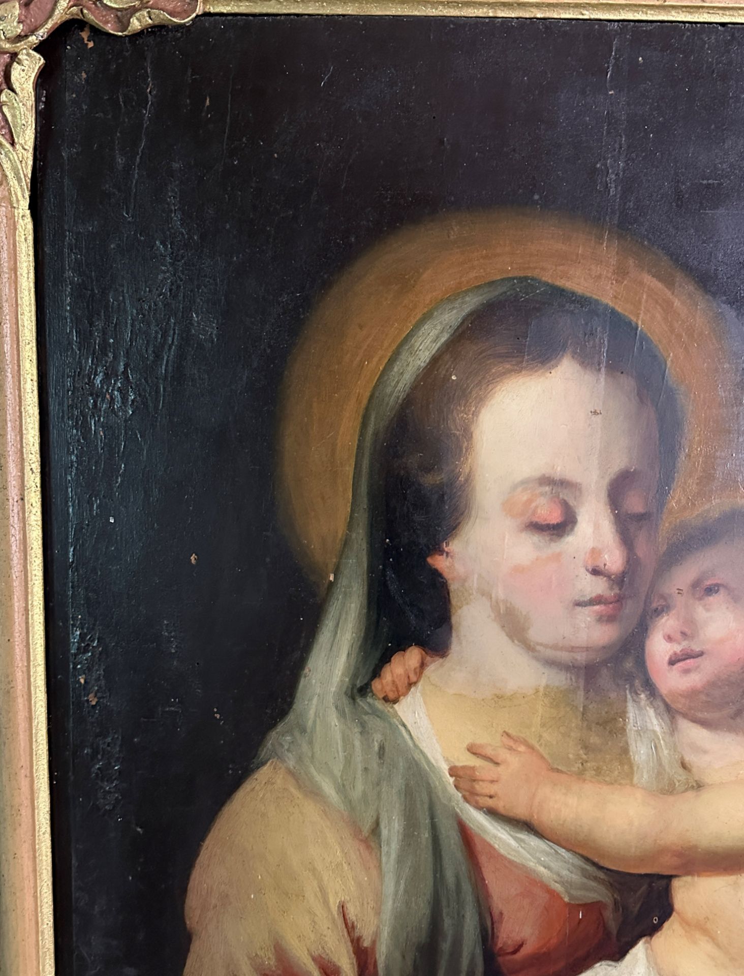 UNSIGNED (XIX). Madonna with Child Jesus. - Image 3 of 15
