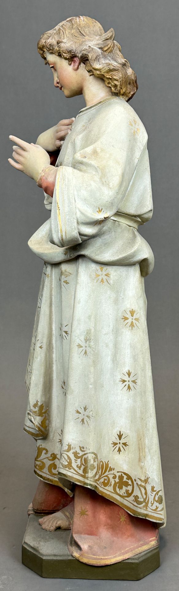 Figure of a saint. Nazarene. 19th century. Germany. - Image 2 of 10