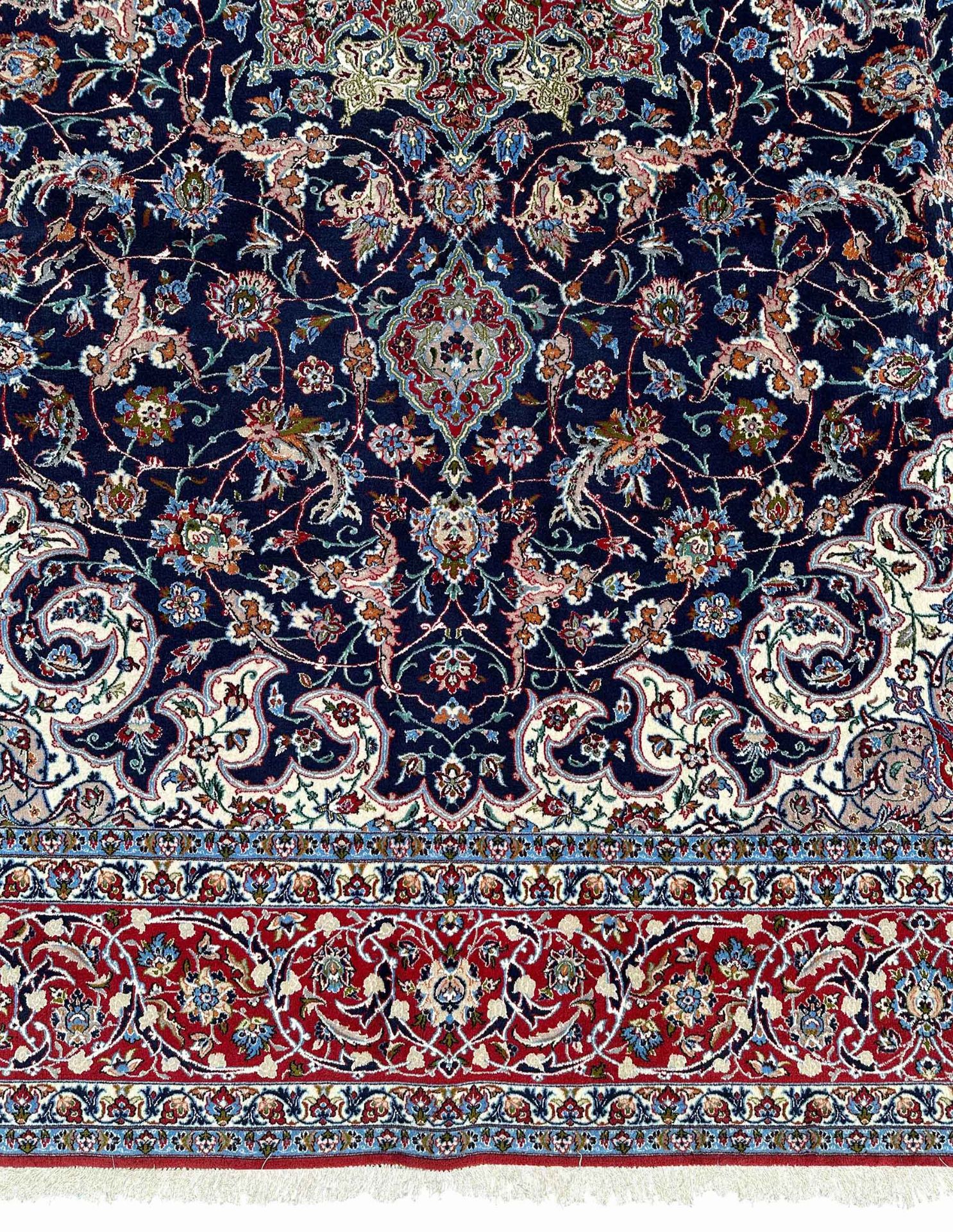 Isfahan. Oriental carpet. 20th century. - Image 3 of 13