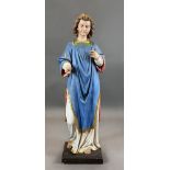 Figure of a saint. Nazarene. Circa 1900. Probably Italy.