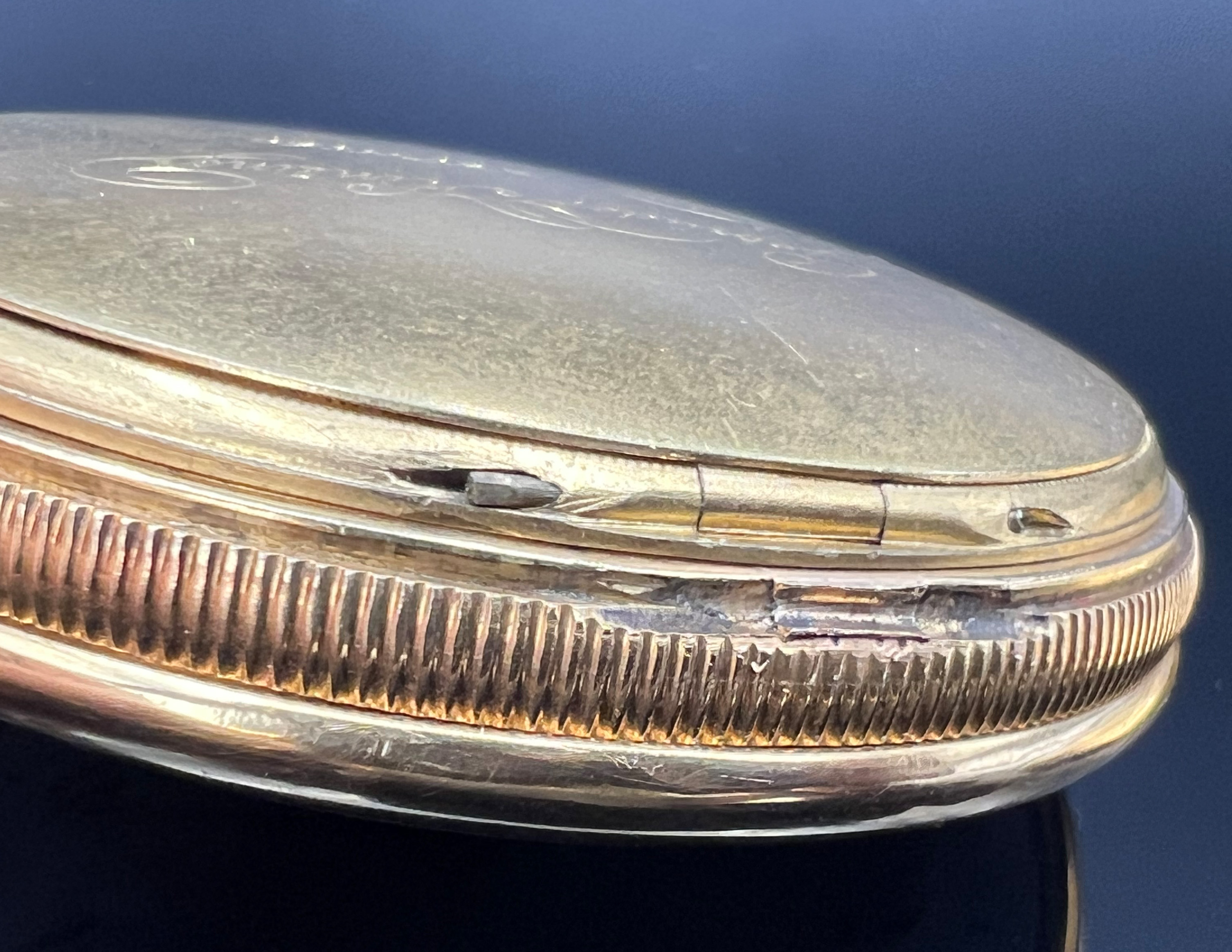 GEBRÜDER KINZIG Neuwied. 750 yellow gold. Important German verge pocket watch. Circa 1800. - Image 11 of 13