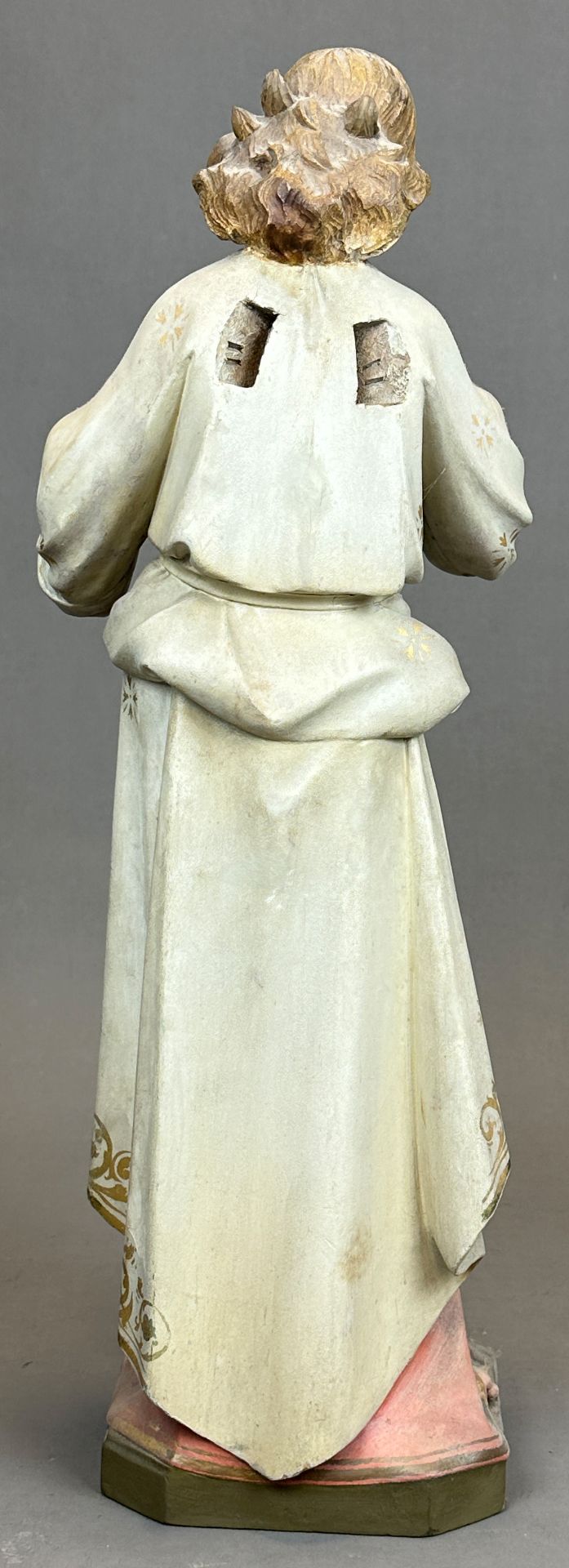 Figure of a saint. Nazarene. 19th century. Germany. - Image 3 of 10