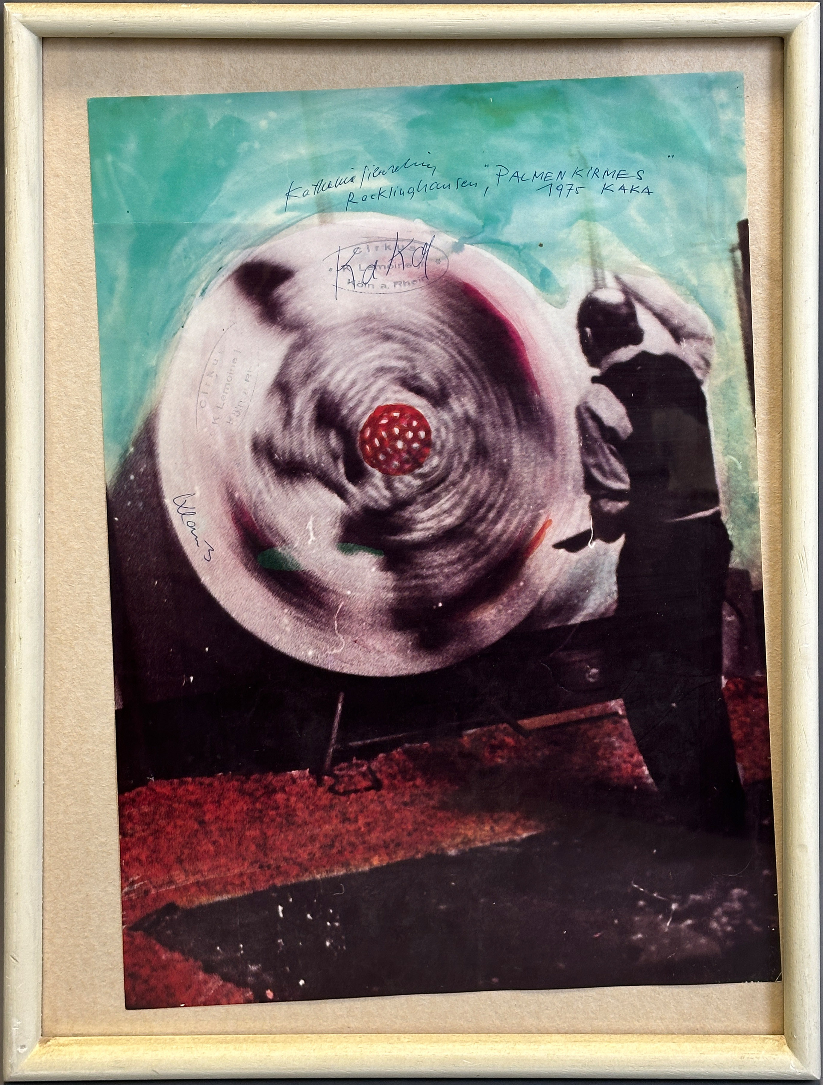 Sigmar POLKE (1941 - 2020). Poster. "Knife thrower". 1975. - Image 2 of 8