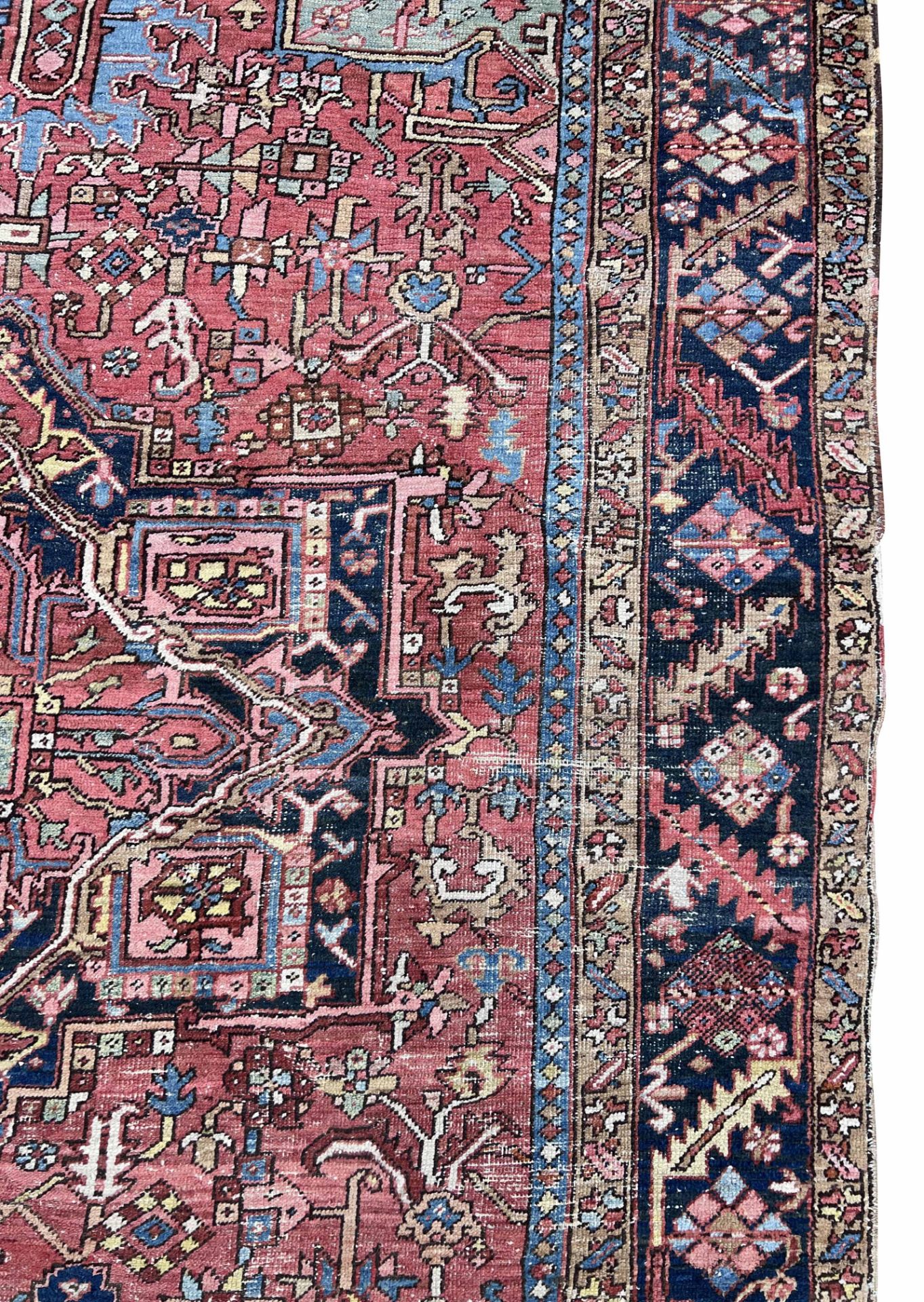 Heriz. Oriental carpet. Around 1900. - Image 7 of 17