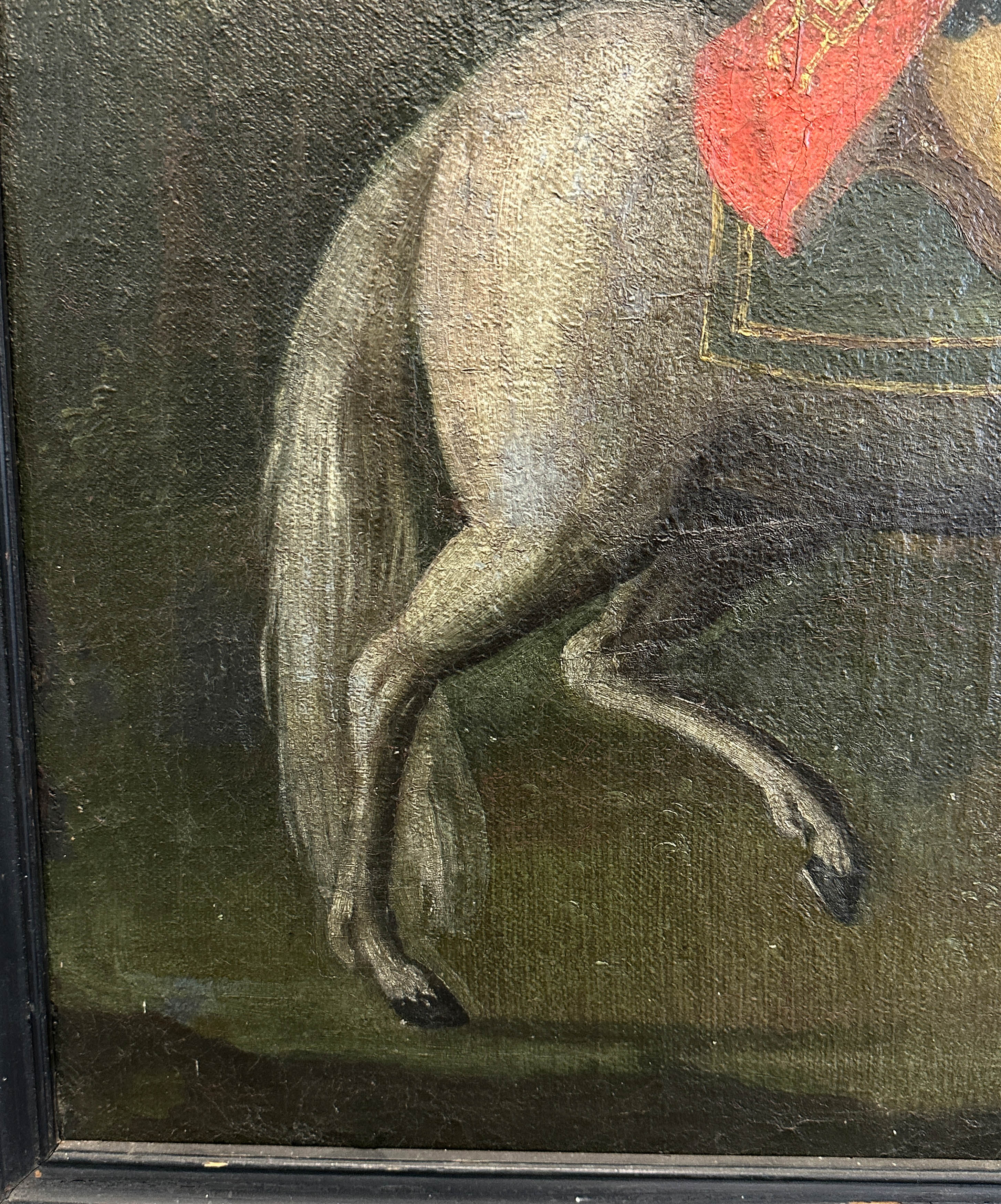 UNSIGNED (XVIII). Nobleman on horseback. 18th century. - Image 5 of 12