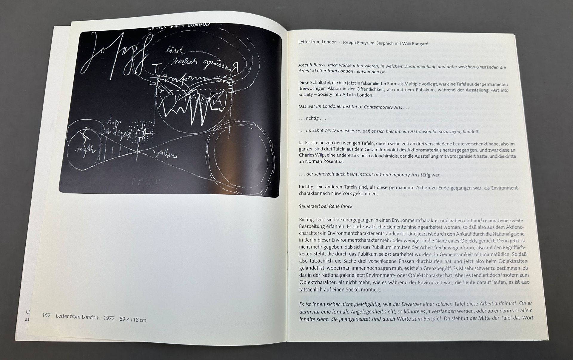 Joseph BEUYS (1921 - 1986). Exhibition catalogue signed by hand. Multiplied Art 1965-1980. - Image 3 of 5